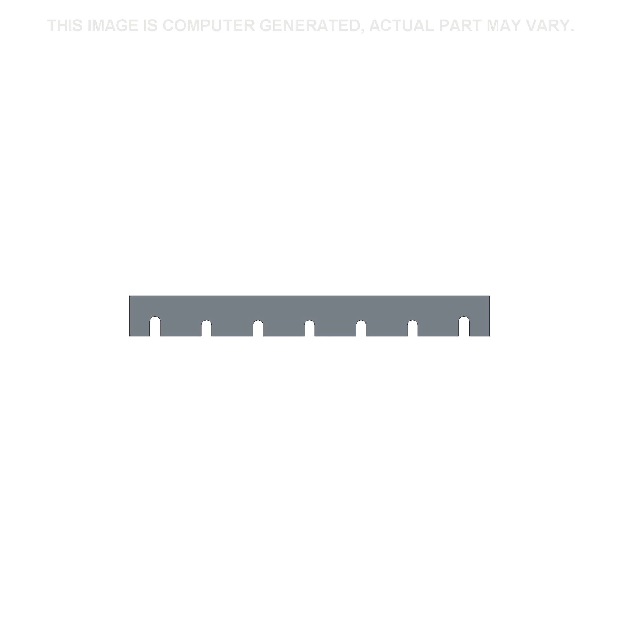 Lâmina do picador - 847 mm espessura