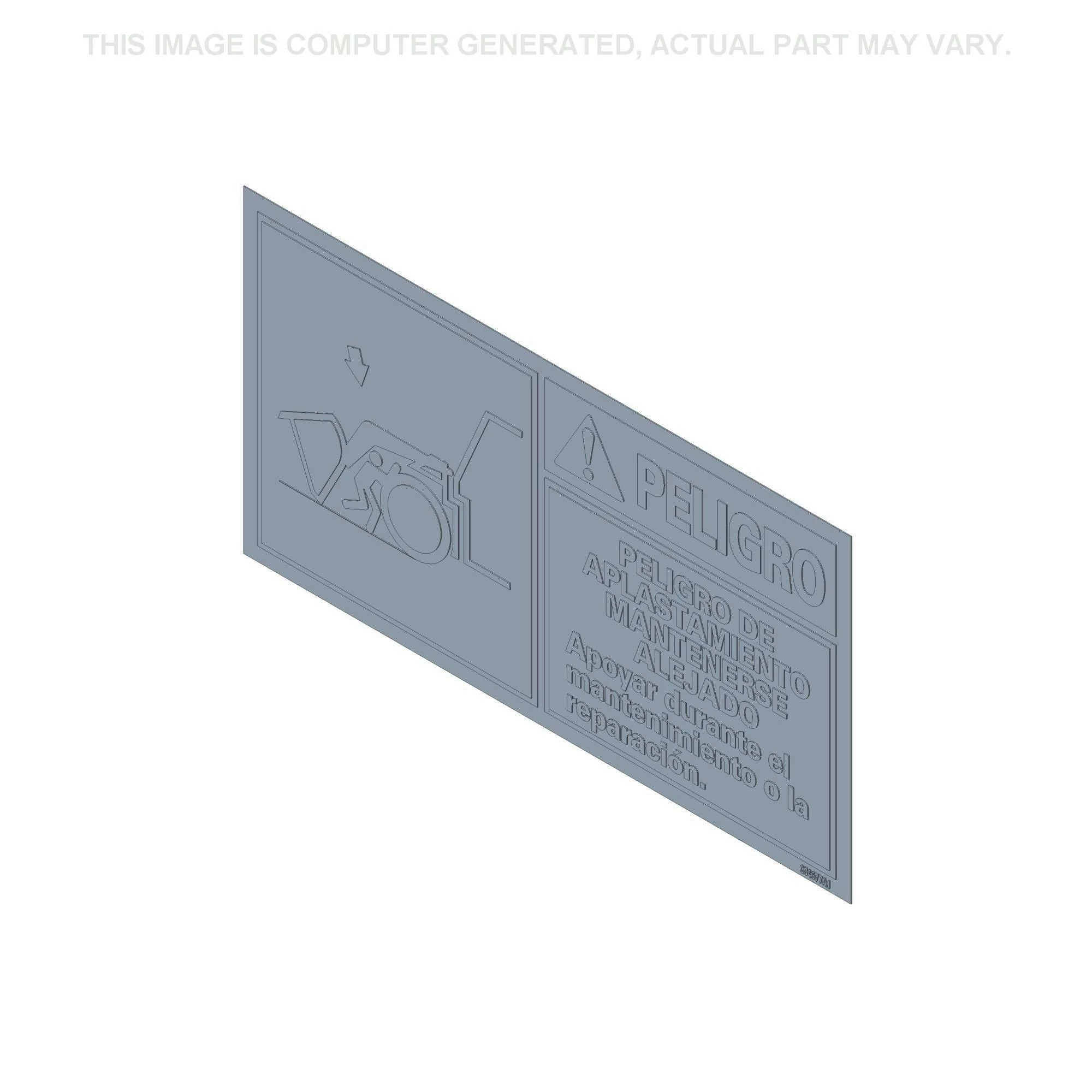 DANGER DECAL | CASECE | AMEA | EN