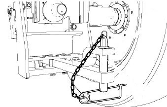 Barra de tração oscilante - Furo de 33 mm