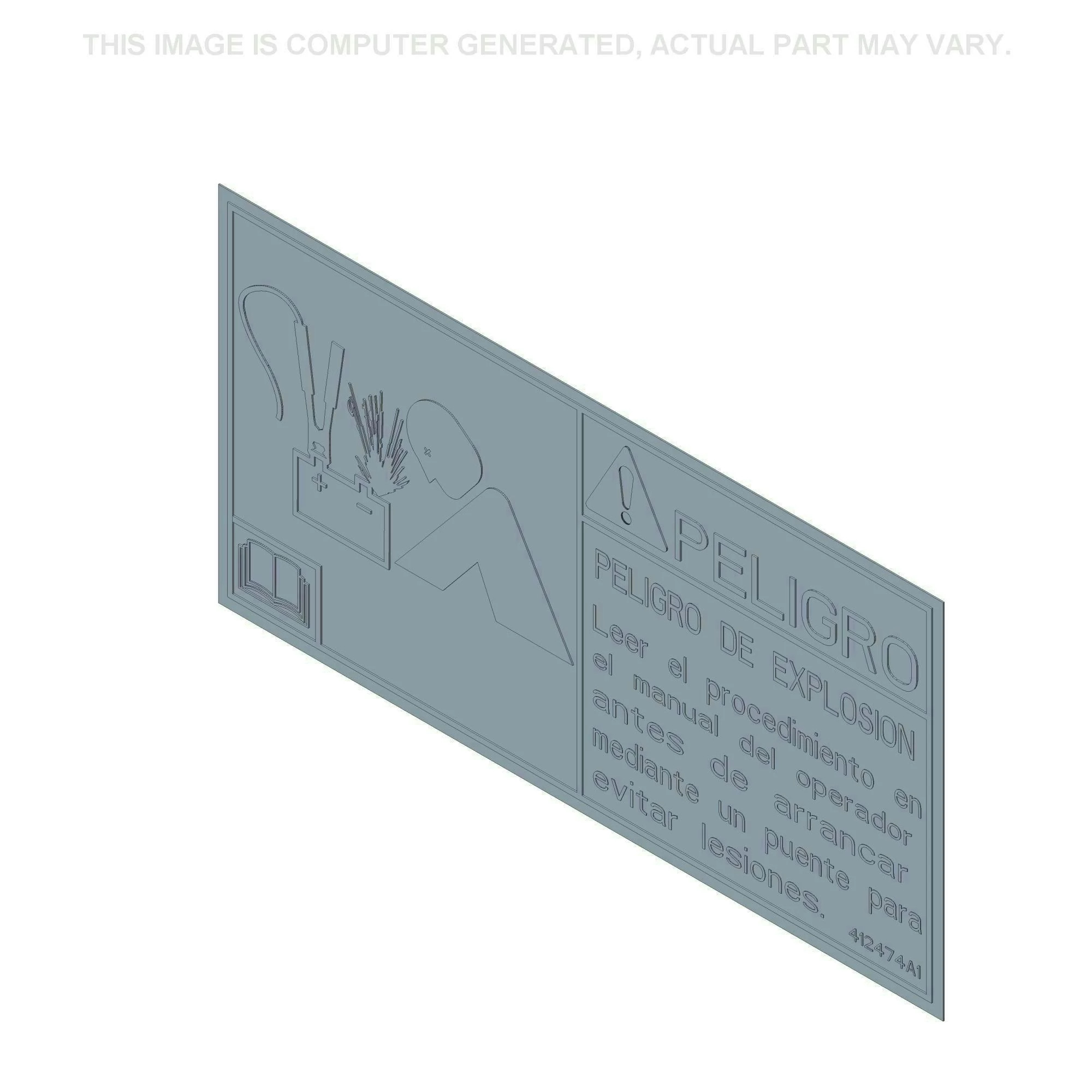 DANGER DECAL | NEWHOLLANDCE | ANZ | EN