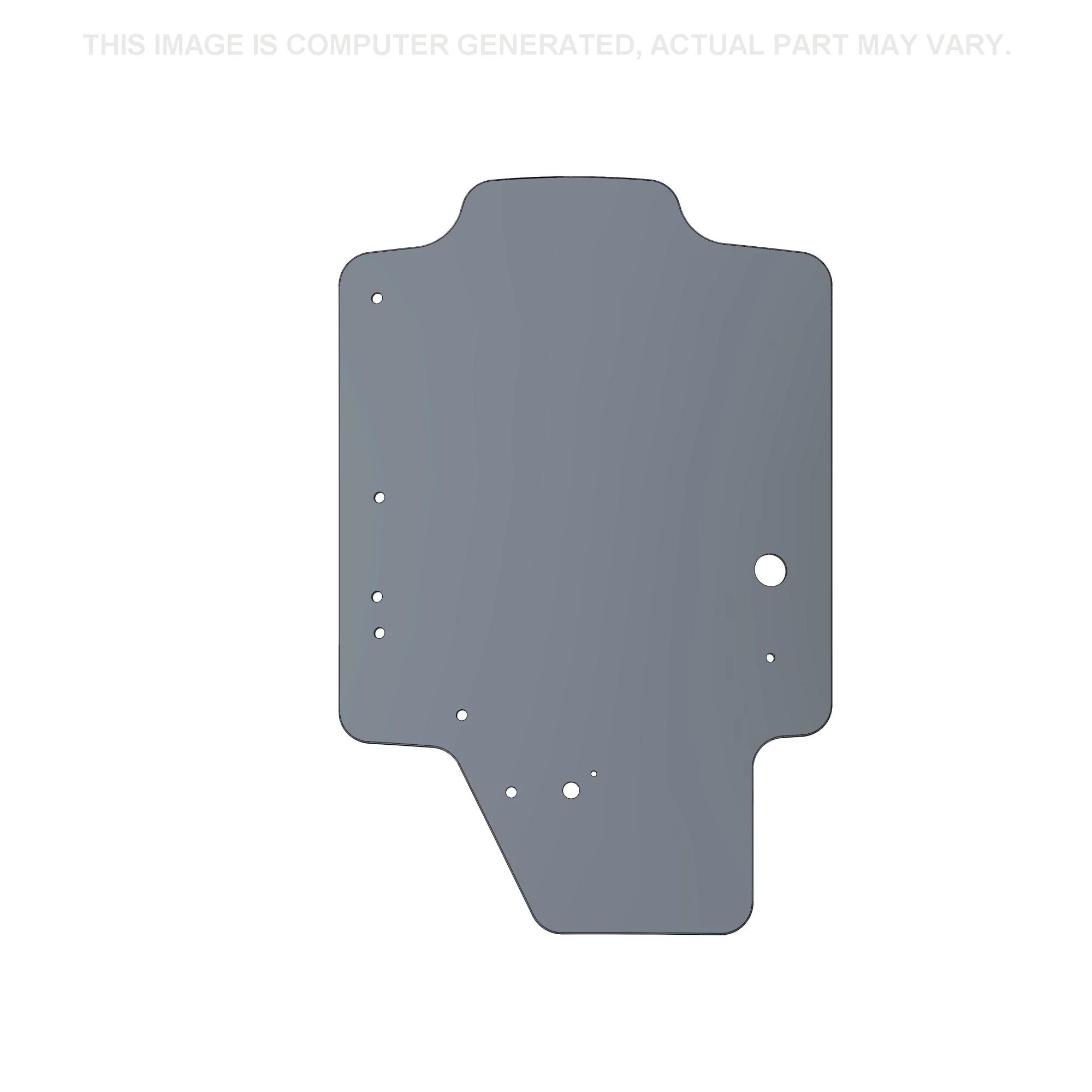 Vidro da porta da cabine