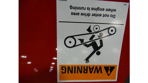 DECALCOMANIA SEGNALA | NEWHOLLANDCE | EU | IT