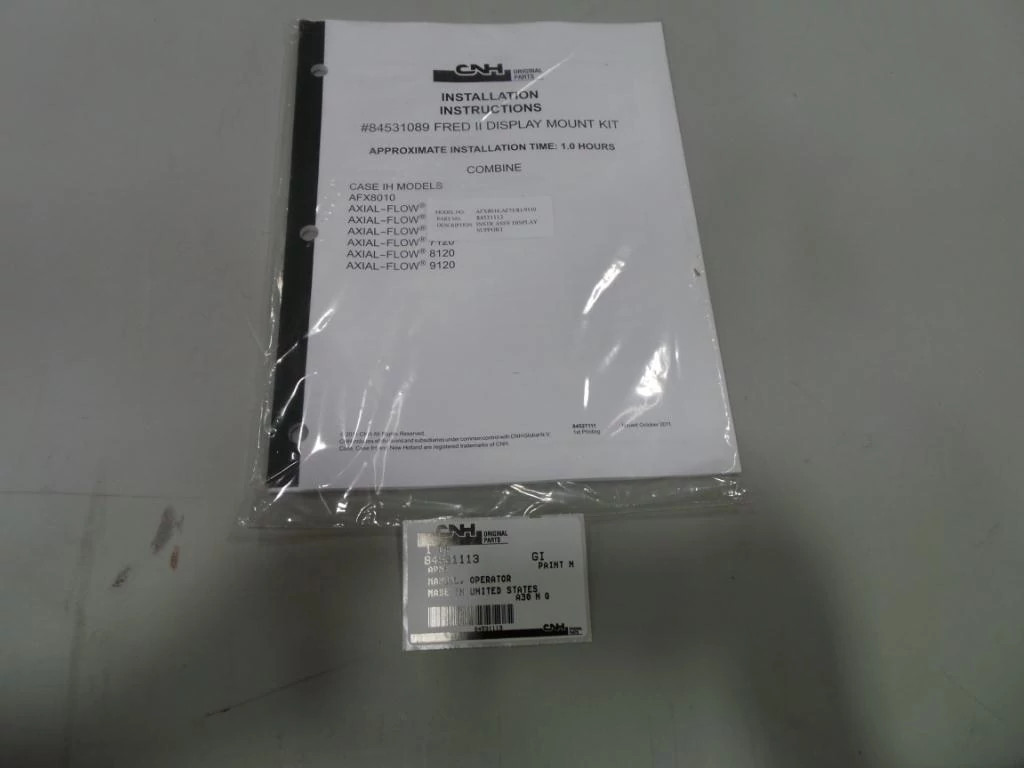 INSTRUCTION | CASEIH | CA | EN