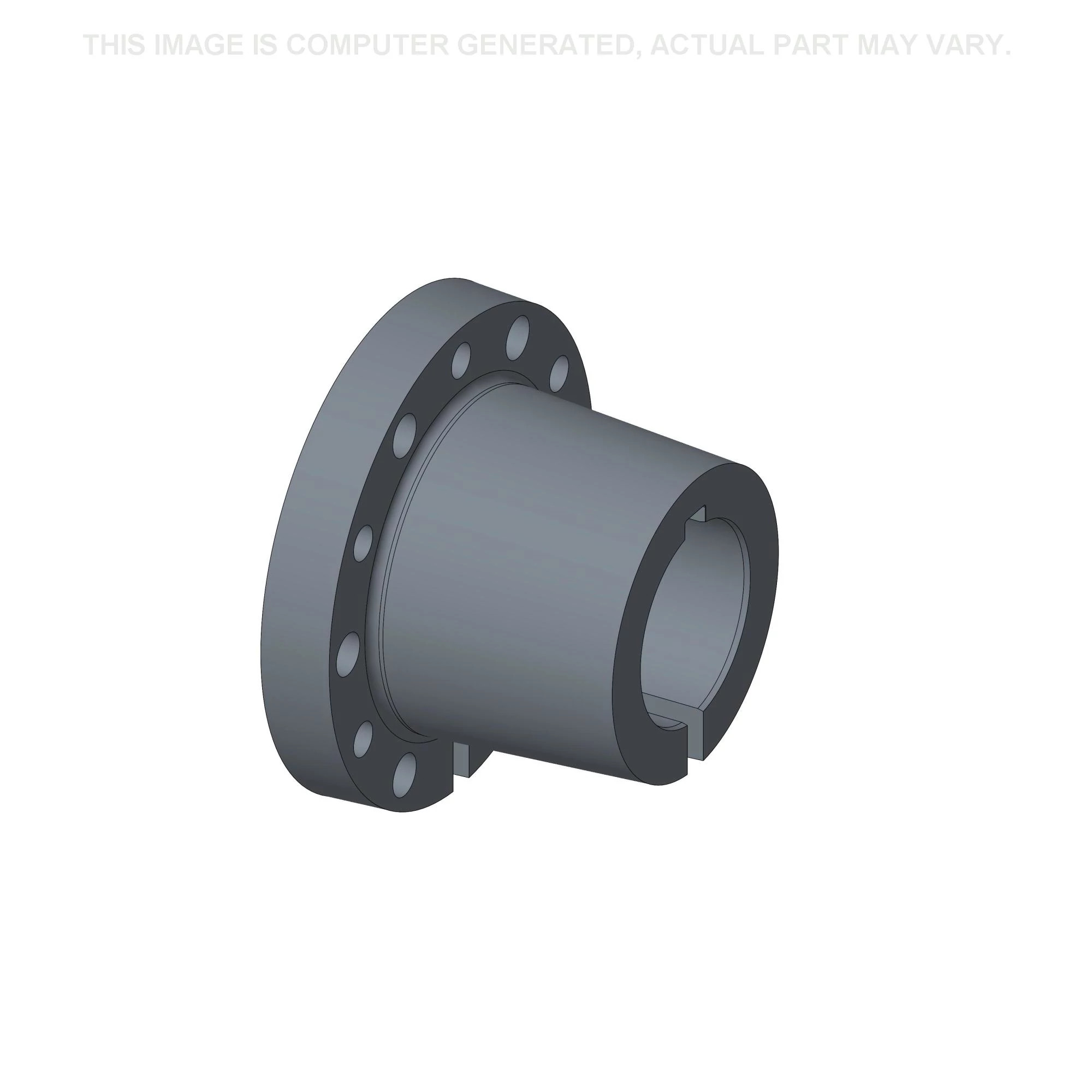 Casquilho do cubo da roda - 252 mm DE x 101 mm DI x 163 mm C