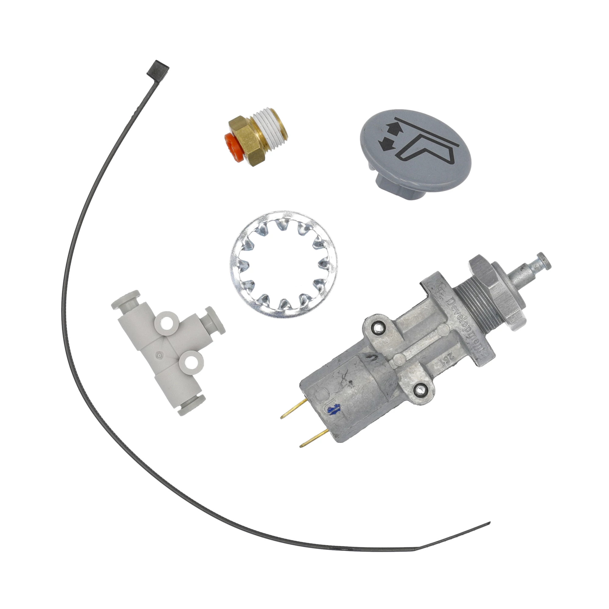 Kit de serviço da válvula de ar para controle da altura do assento