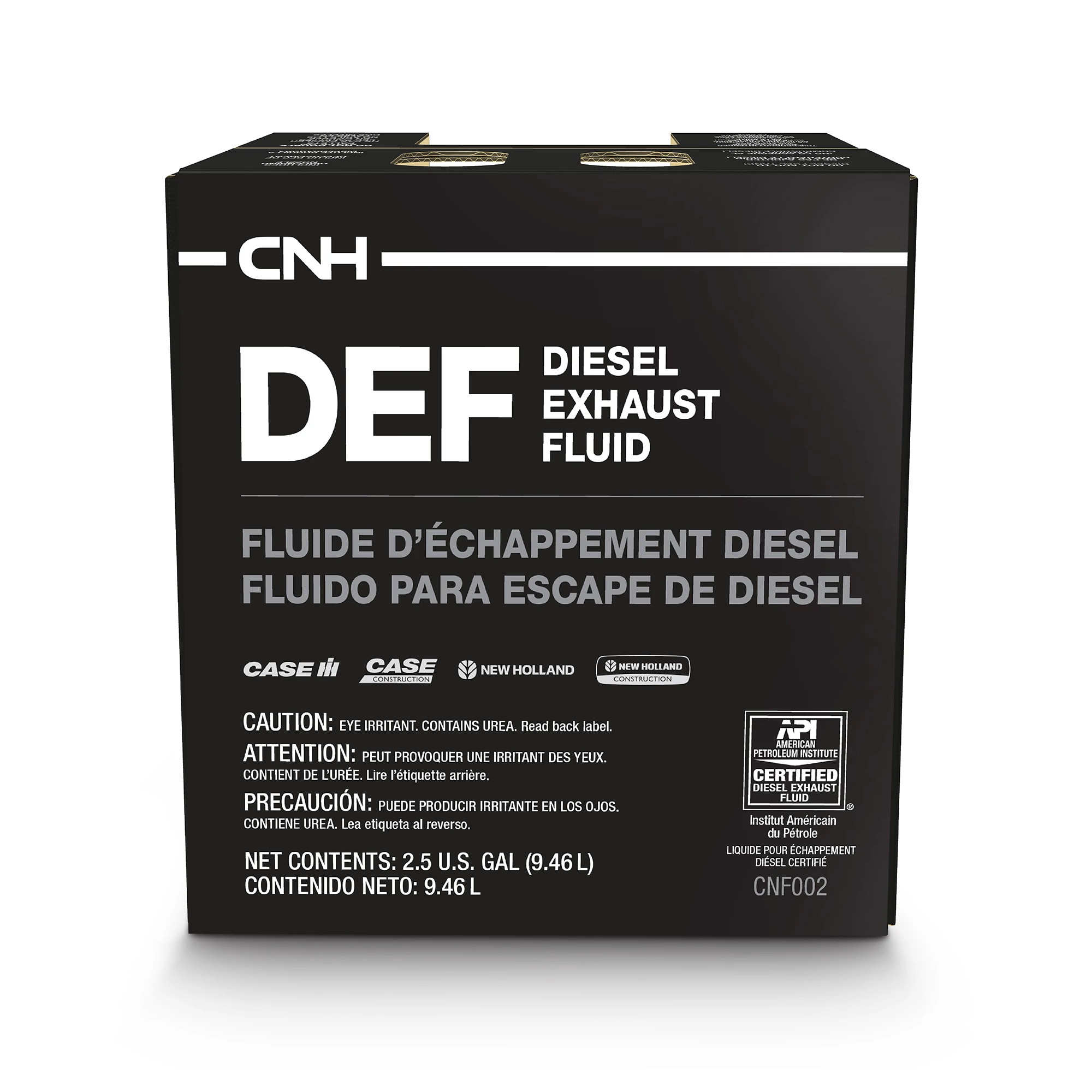 Fluide d'échappement diesel (DEF) CNH - 2,5 Gal./9,46 L | NEWHOLLANDAG | CA | EN