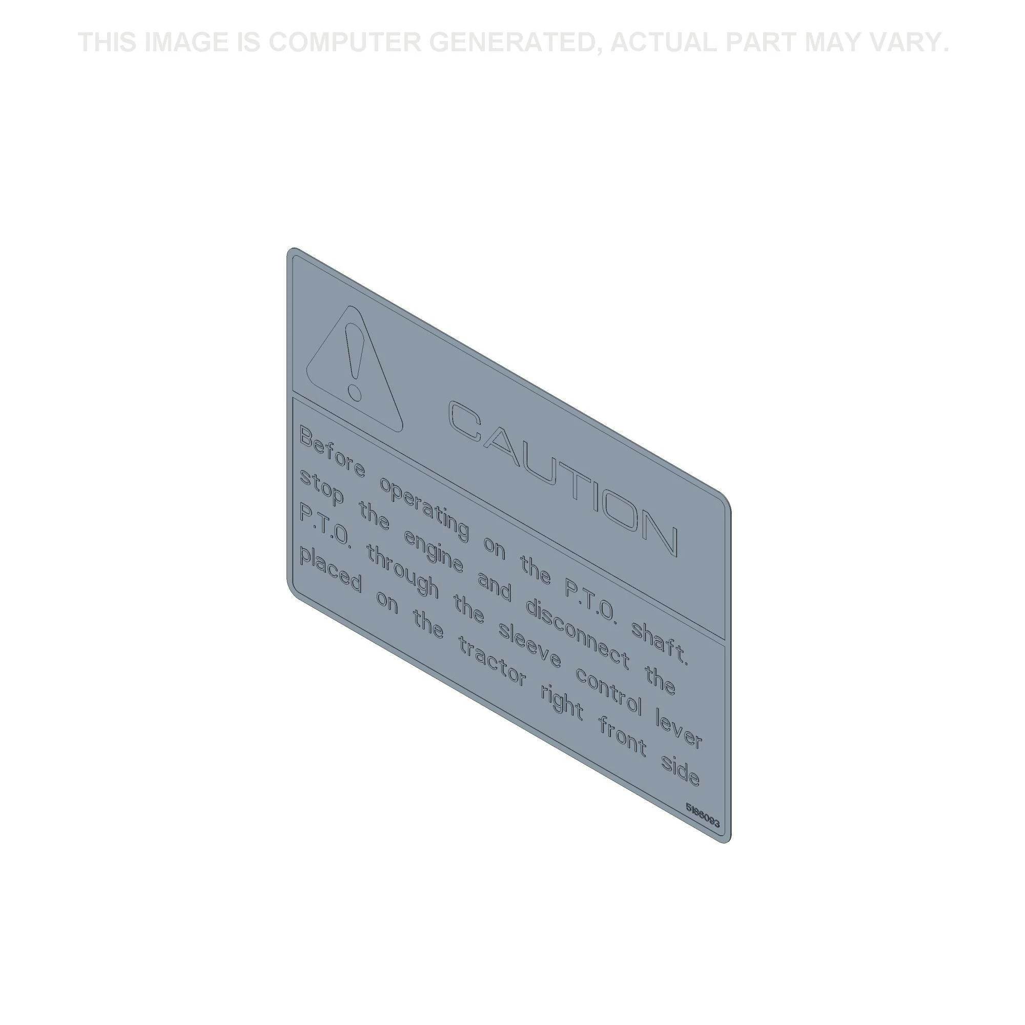 DANGER DECAL | CASECE | CA | EN