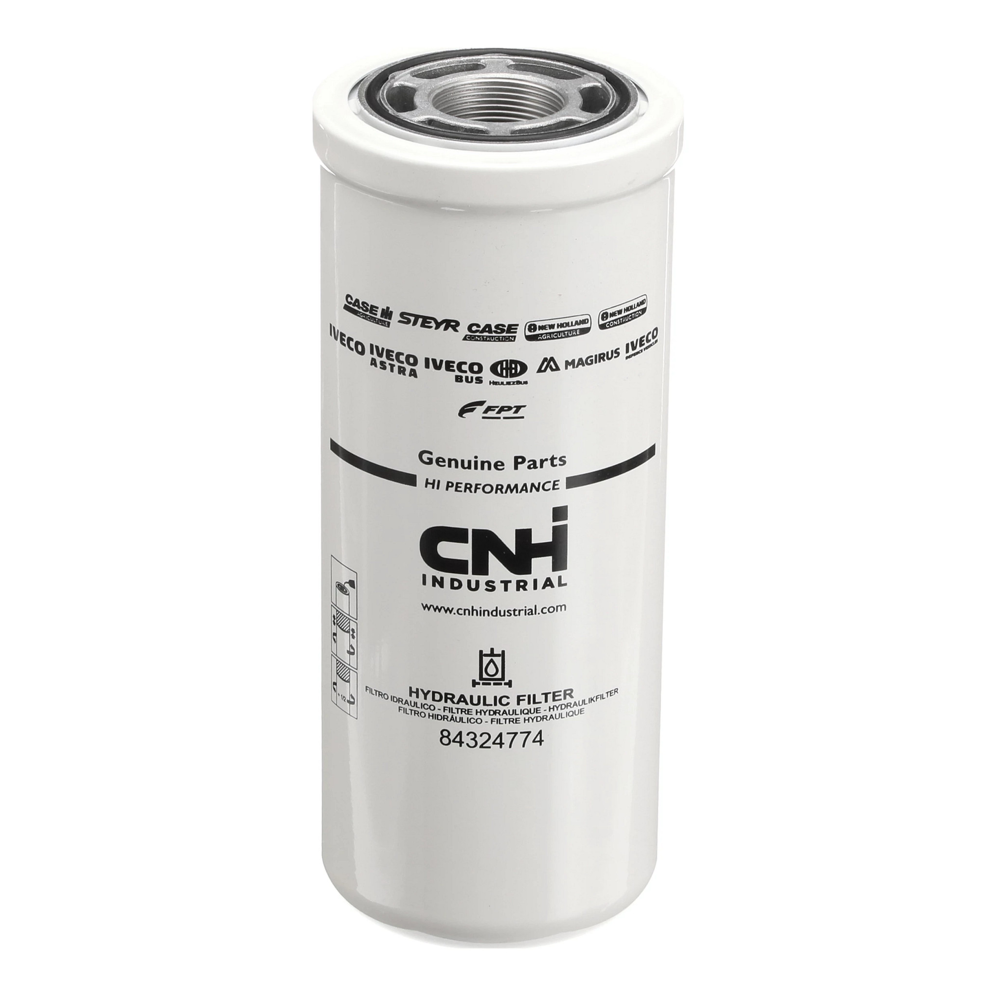 Filtro de óleo hidráulico