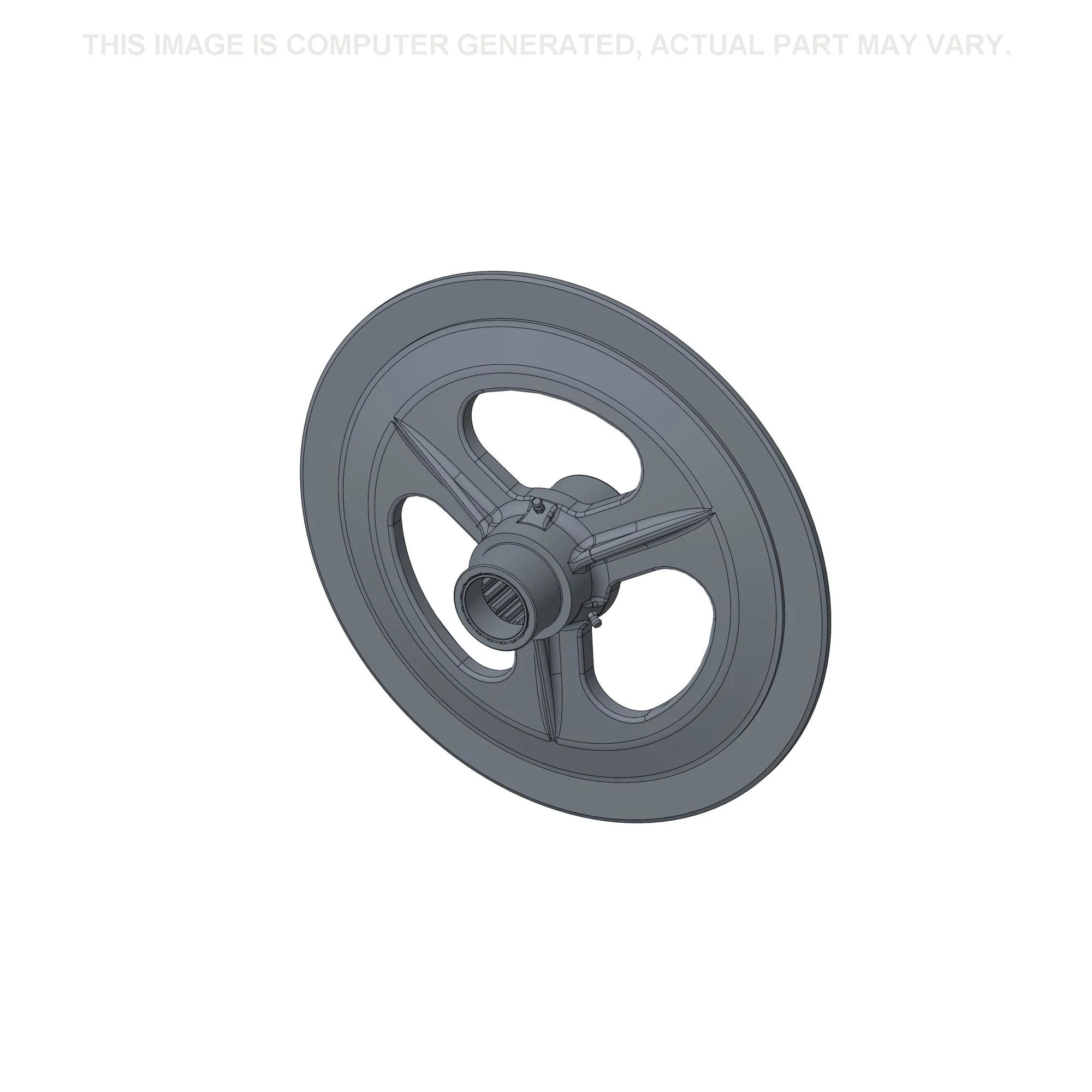 Disco da polia do variador - 50 mm DI x 445 mm DE x 136 mm C