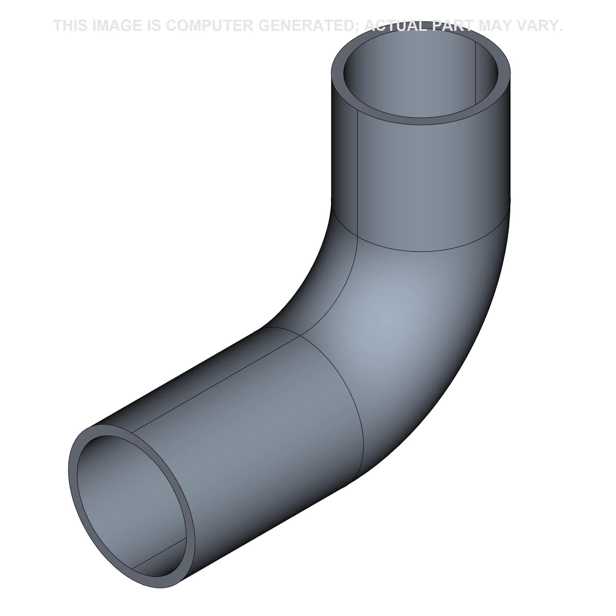 Engine Air Intake Elbow - Rubber - 99 mm ID | NEWHOLLANDAG | CA | EN