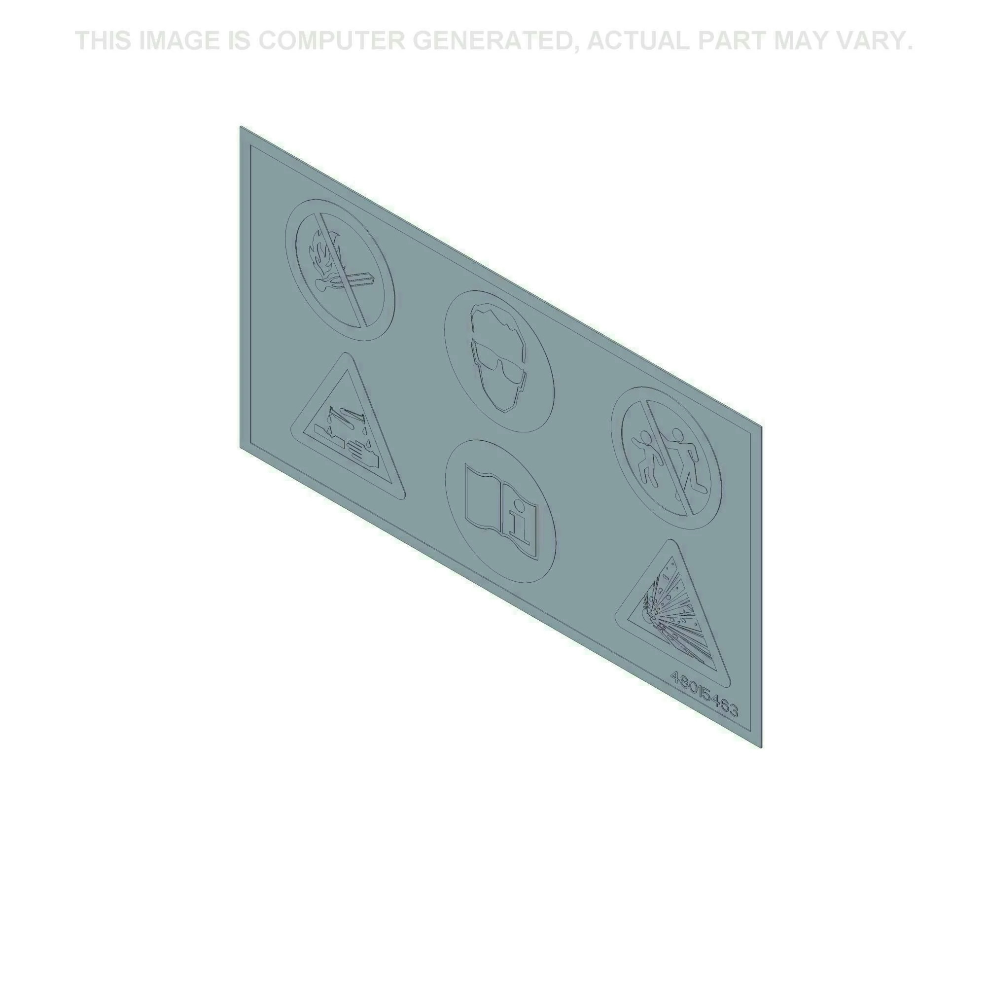 Battery Warning Decal | NEWHOLLANDAG | CA | EN