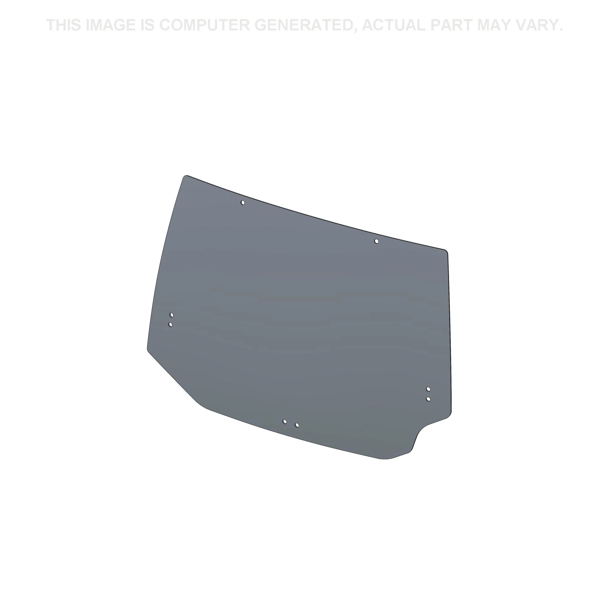 Vidro traseiro da cabina