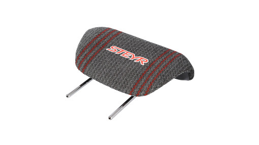 Headrest - Gray And Red Fabric | CASEIH | GB | EN