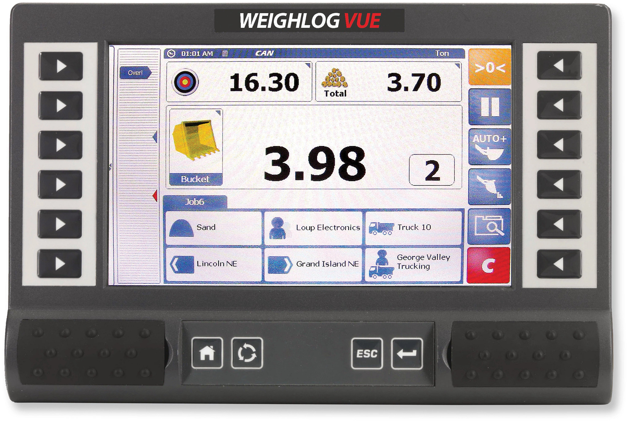WeighLog Vue | MILLER | CA | EN