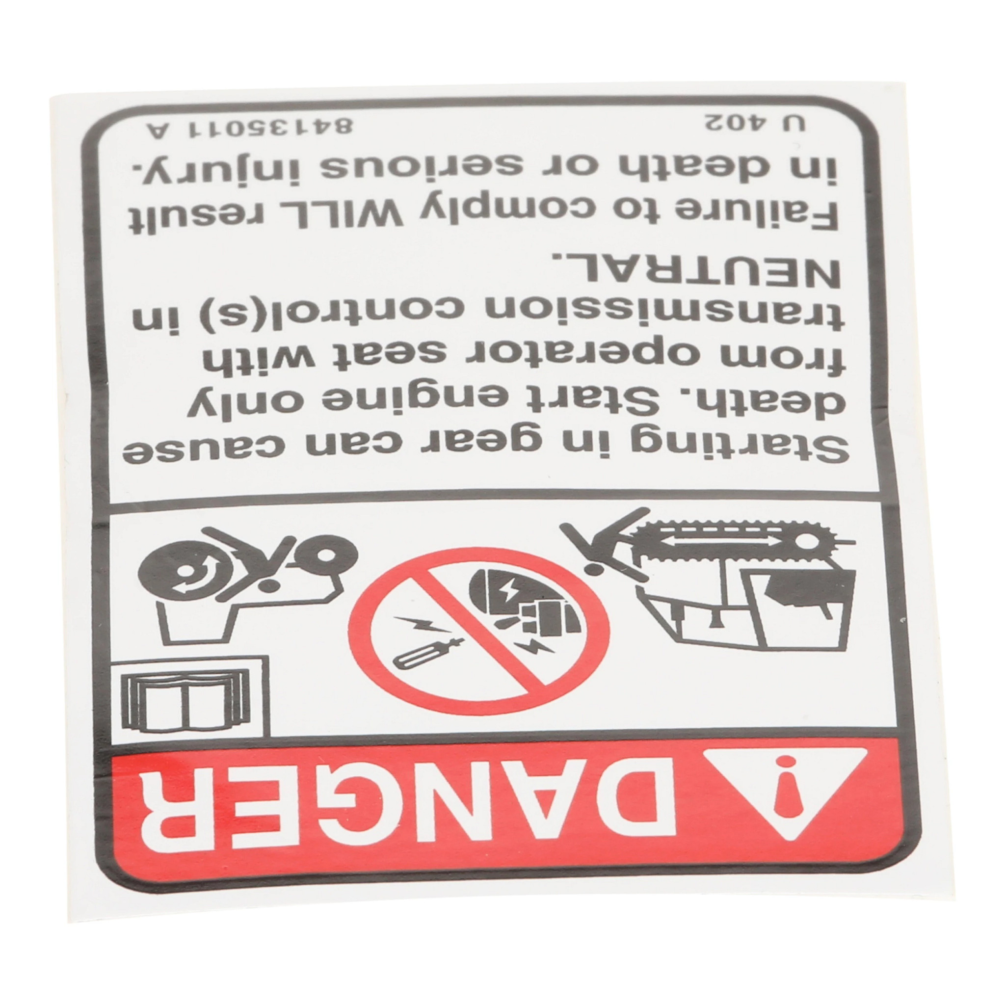 DANGER DECAL | CASEIH | US | EN