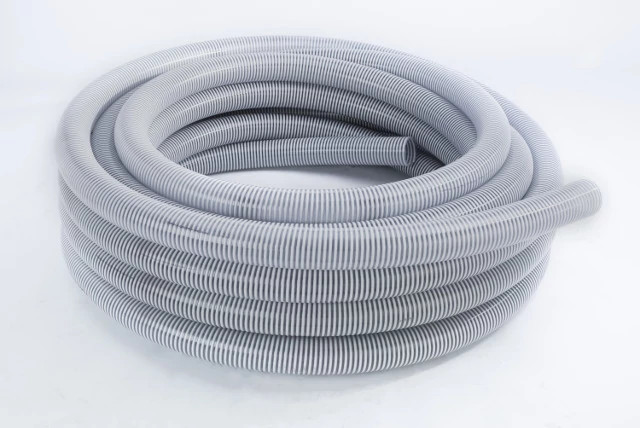 Air Seeder Hose - Clear White Helix - 2.5