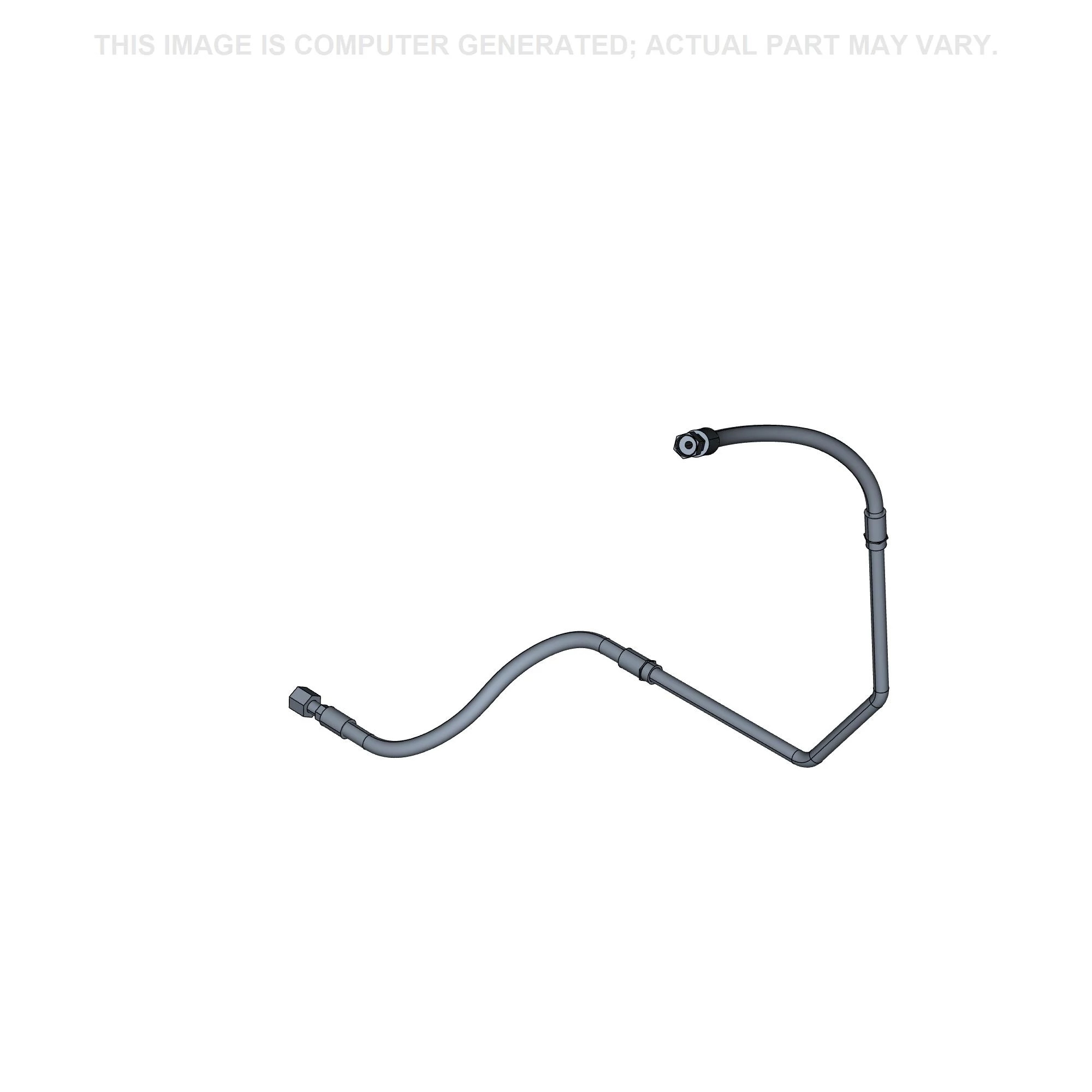 Steering Cylinder Tube - Right-Hand - 1535 mm L