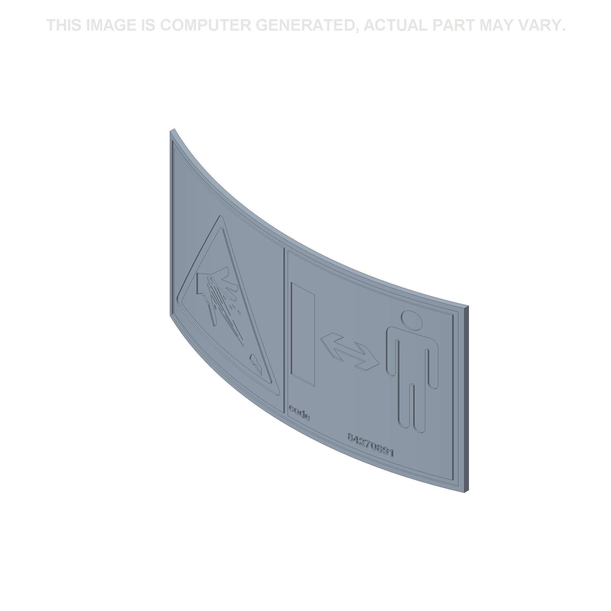 Warning Decal - Hydraulic Pressure | MILLER | US | EN