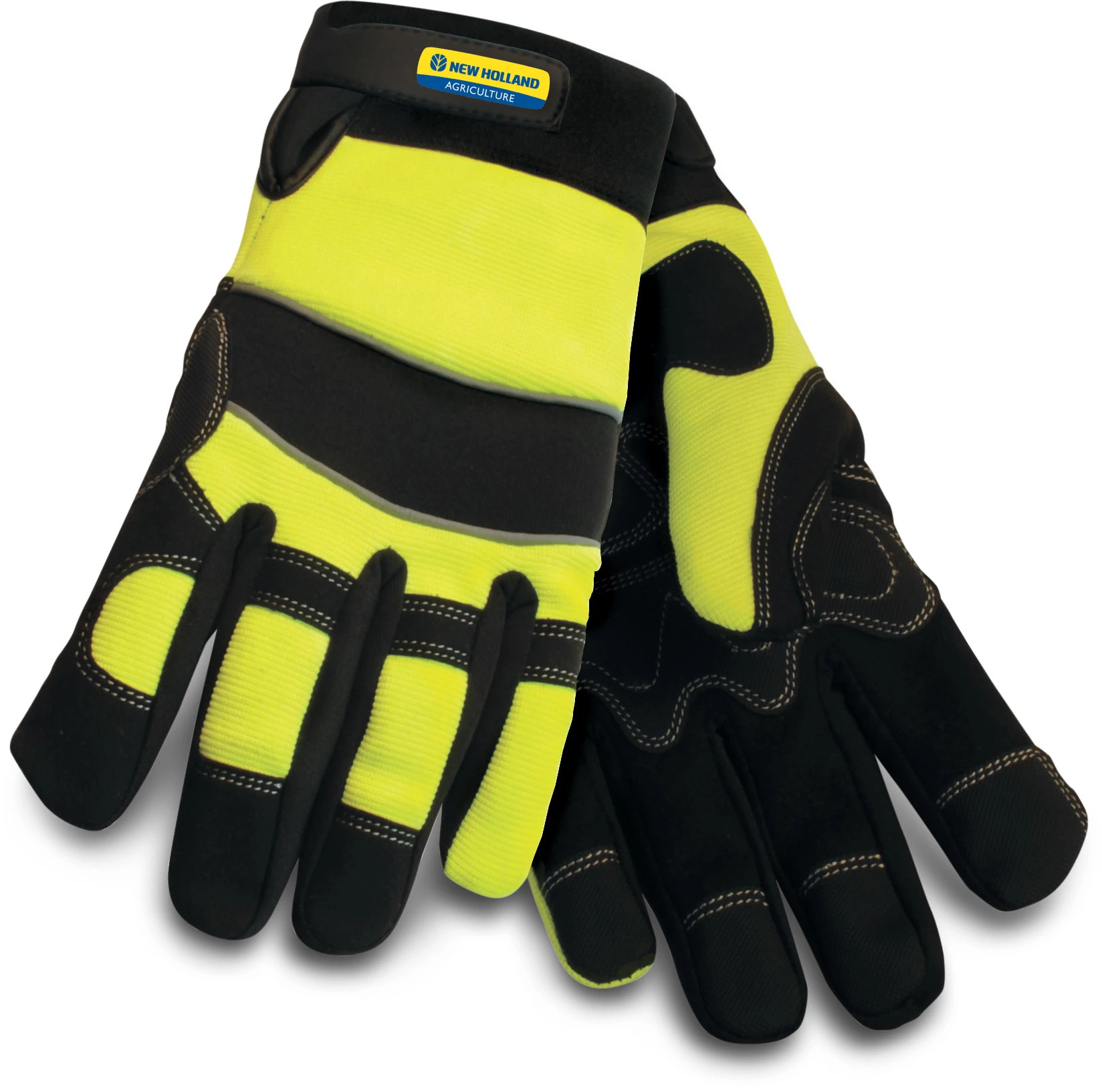 Gants isolés à haute visibilité - Moyen | NEWHOLLANDAG | CA | FR