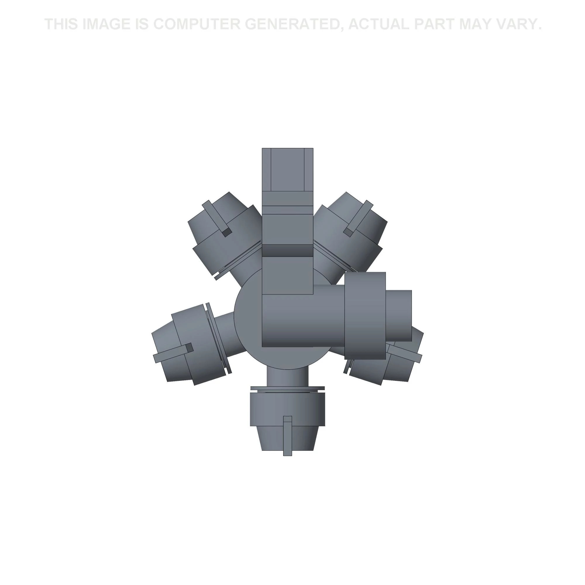 Bico de 5 vias - Lado direito