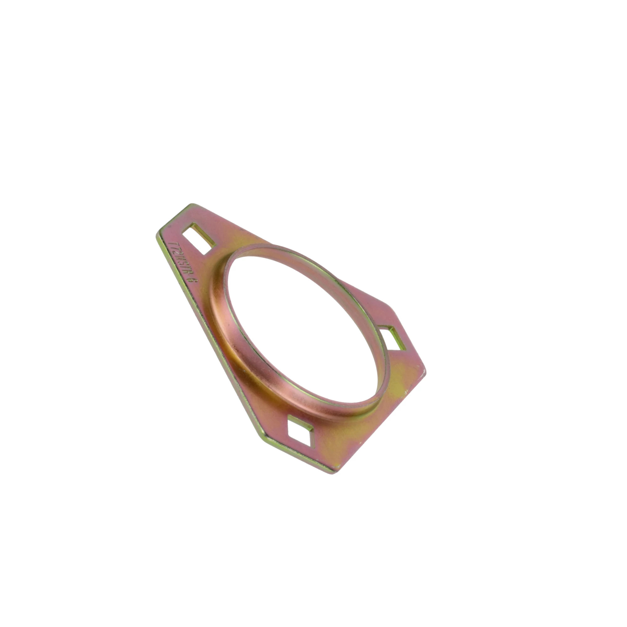 Flange para rolamento - zincado - PFD 72 - 72 mm DI x 80 mm C x 10 mm L