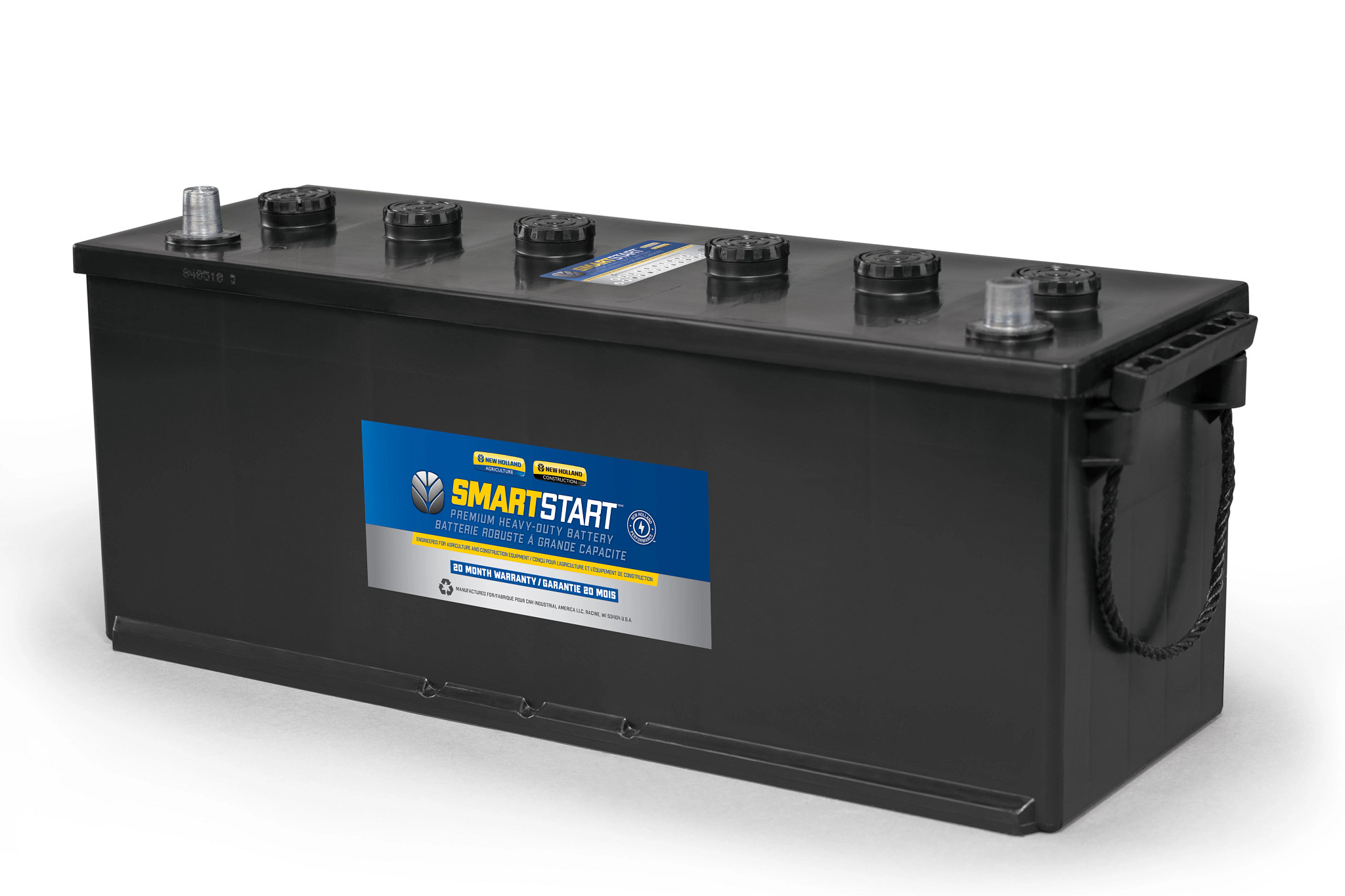 Batterie ultra-résistante SmartStart™ Premium - 12 Volts - Groupe BCI EU456 | NEWHOLLANDAG | CA | FR