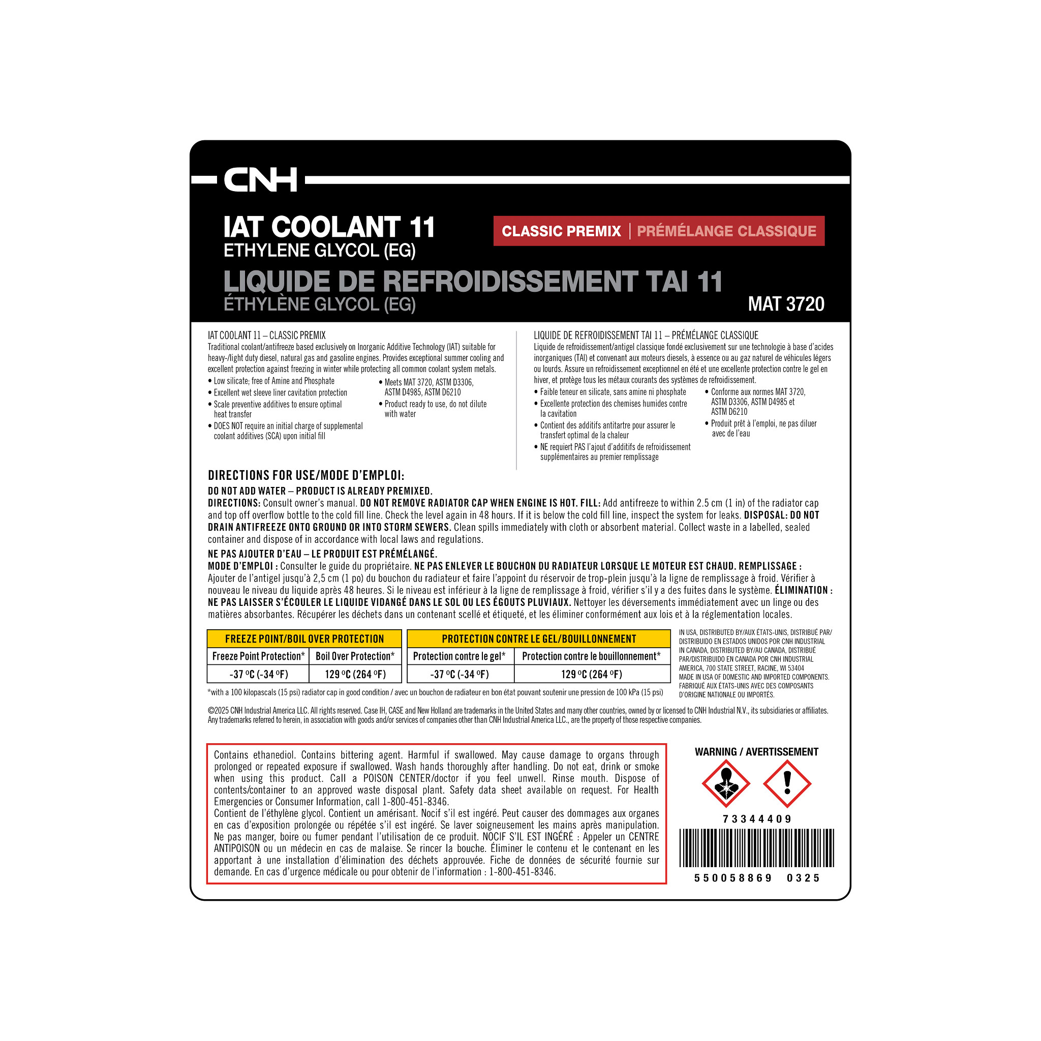 ANTIFREEZE | NEWHOLLANDAG | EU | EN