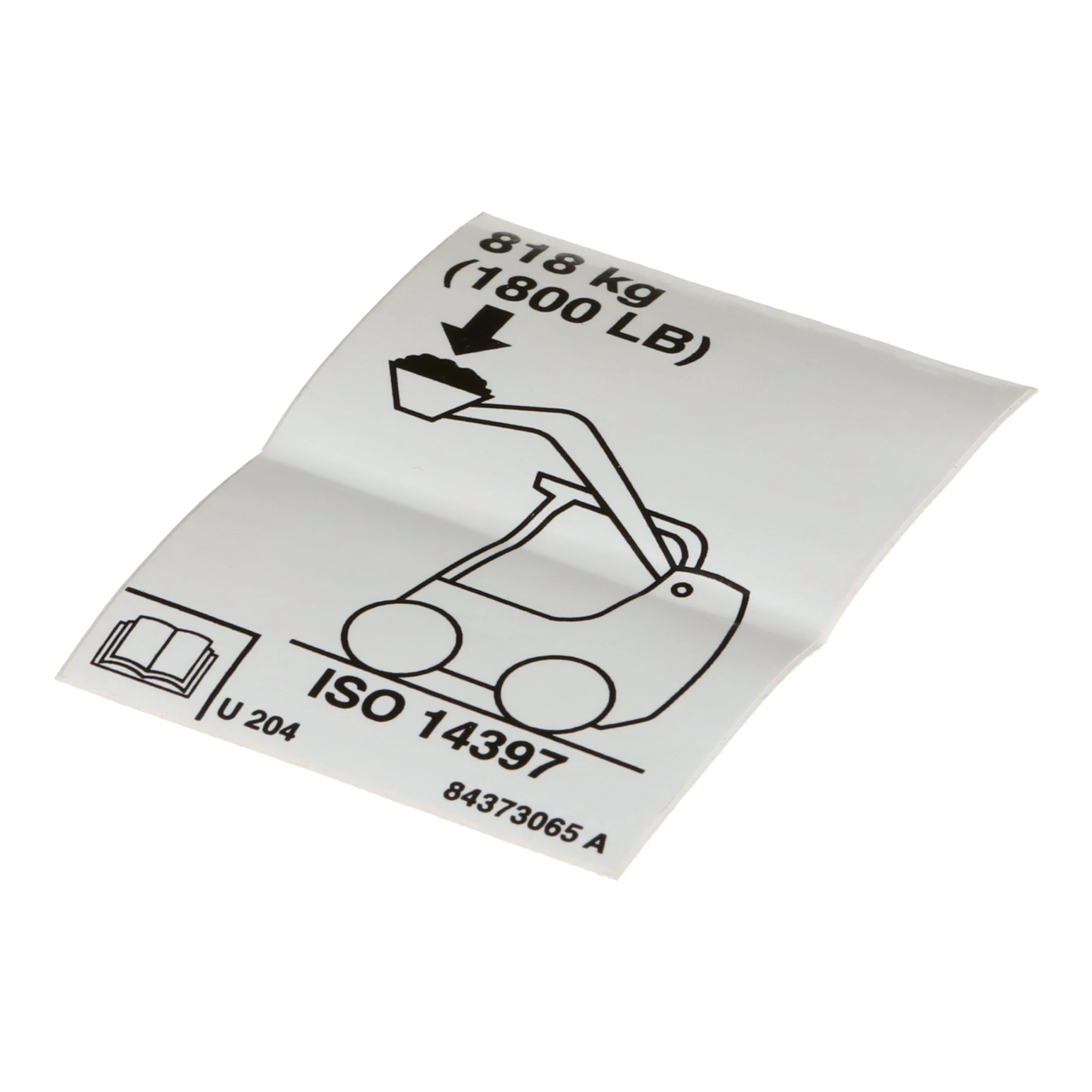 Operating Capacity Decal