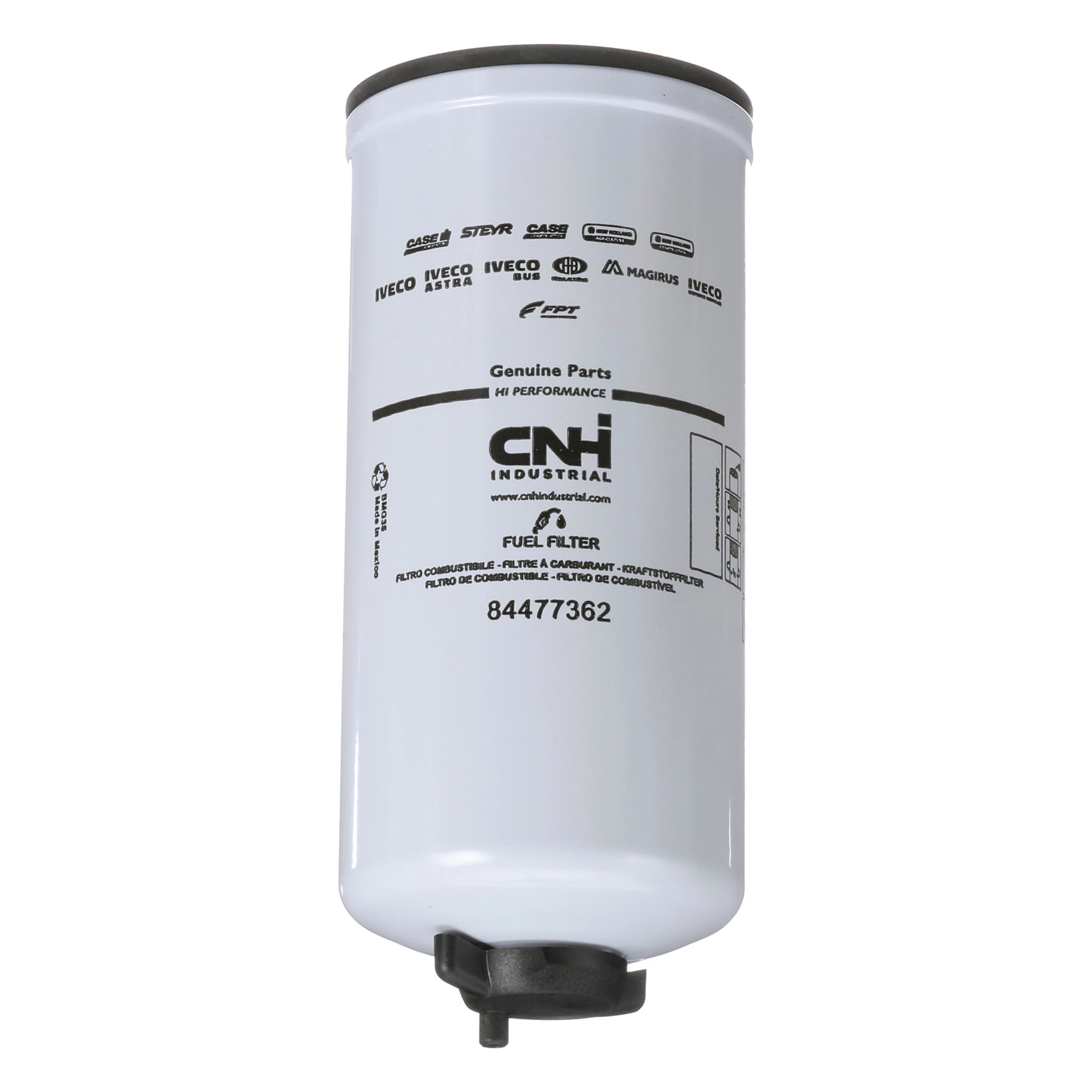 84477362 | Spin-On Water Separator Fuel Filter | Case IH