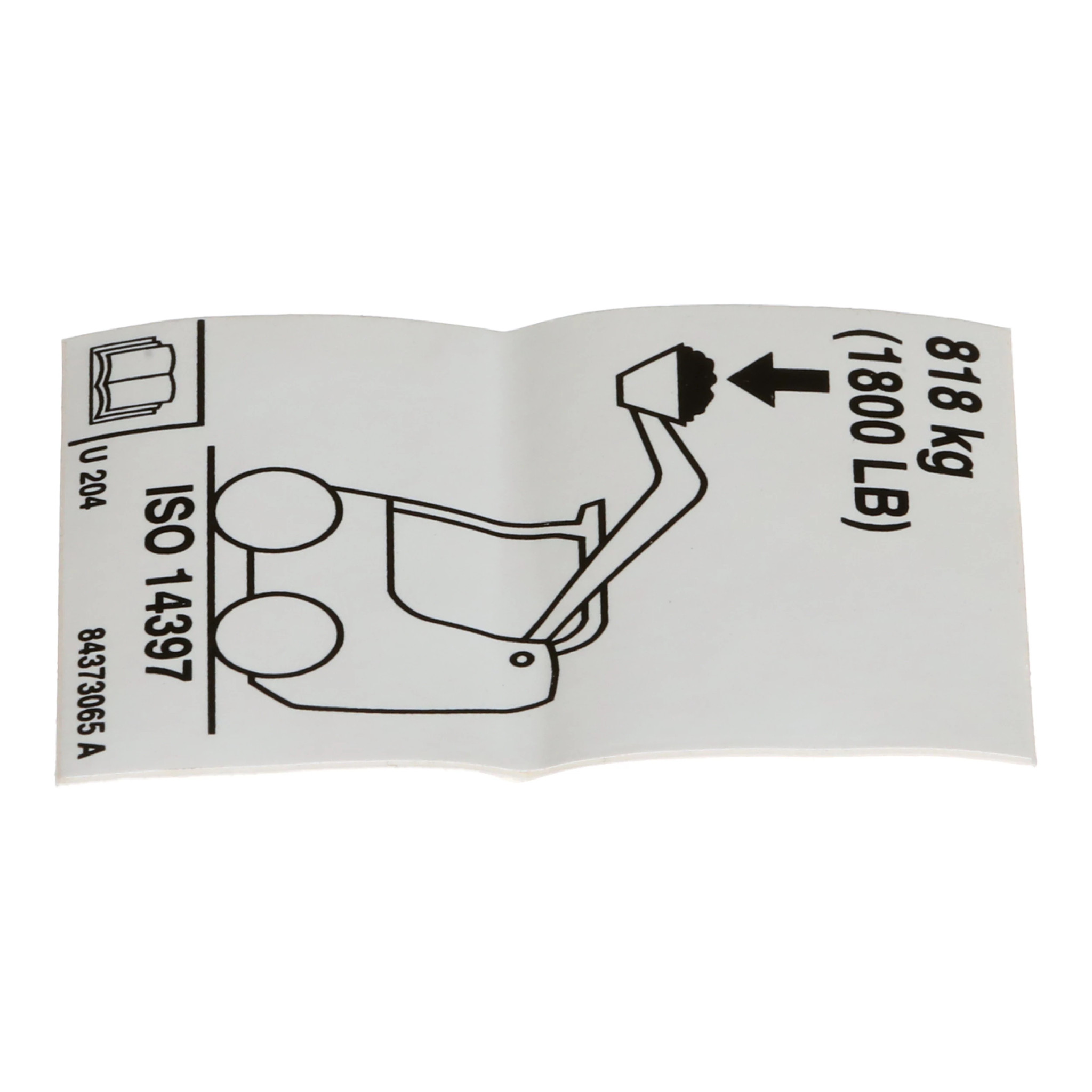 Operating Capacity Decal