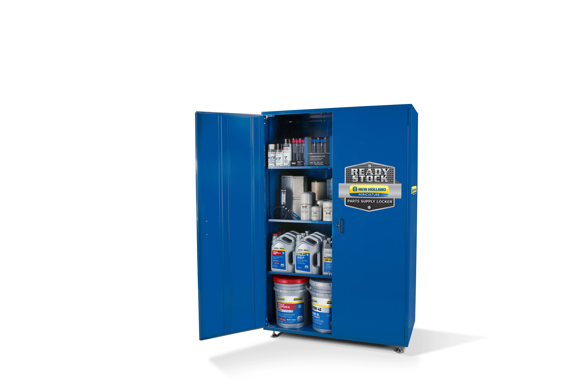 Armoire d'approvisionnement de pièces Ready Stock™ New Holland - 46 po (l) x 23 po (P) x 72 po (H) | CASEIH | CA | EN