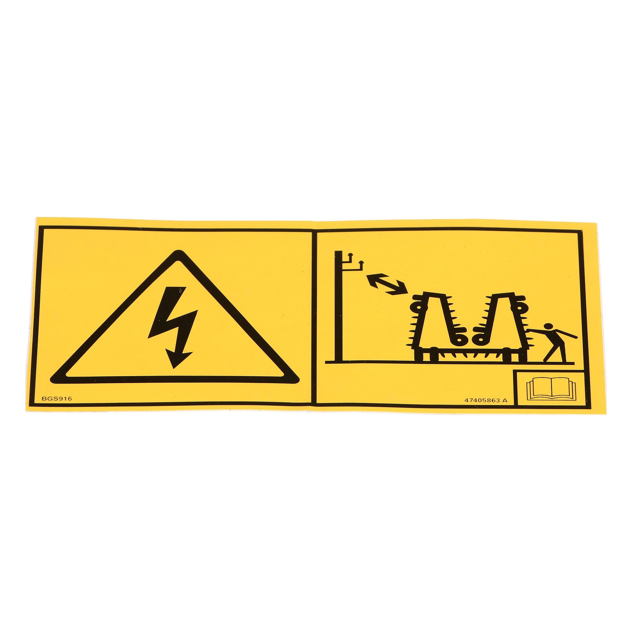 Warning Decal | NEWHOLLANDCE | CA | EN