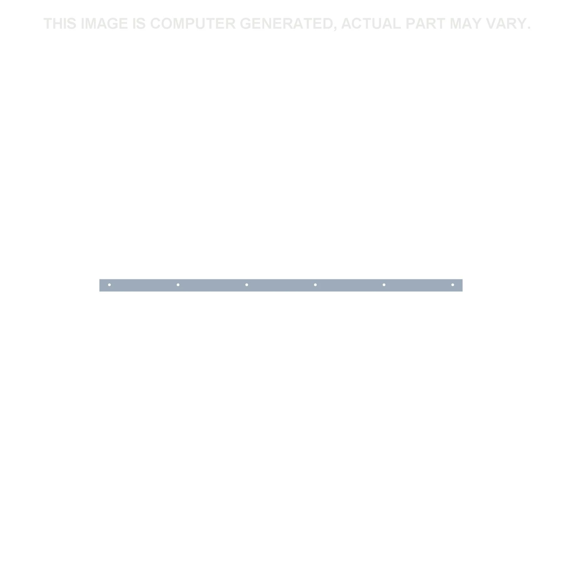 Trilho do êmbolo - cinza escuro