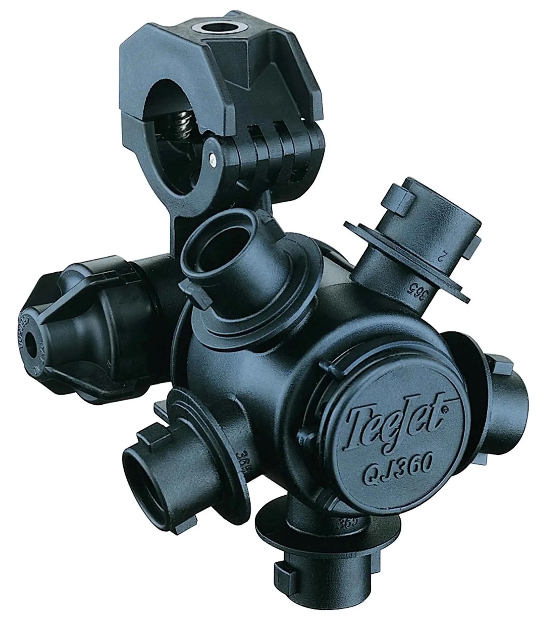 Quick TeeJet® QJ365F Nozzle Body for Wet Boom - 5+1 Spray Outlets - 1