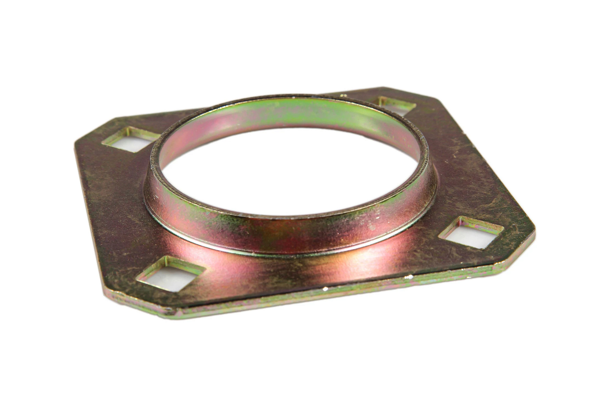 Flange para rolamento - zincado - 80 mm DI x 15 mm L