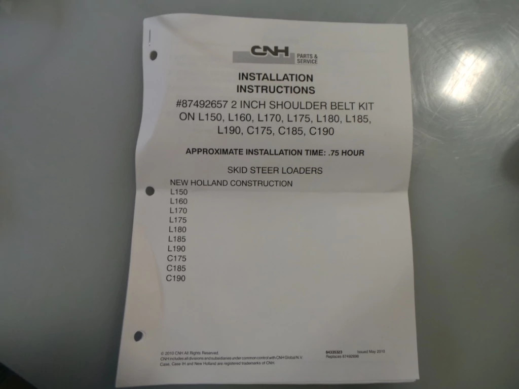 INSTRUCTION | CASEIH | EU | EN