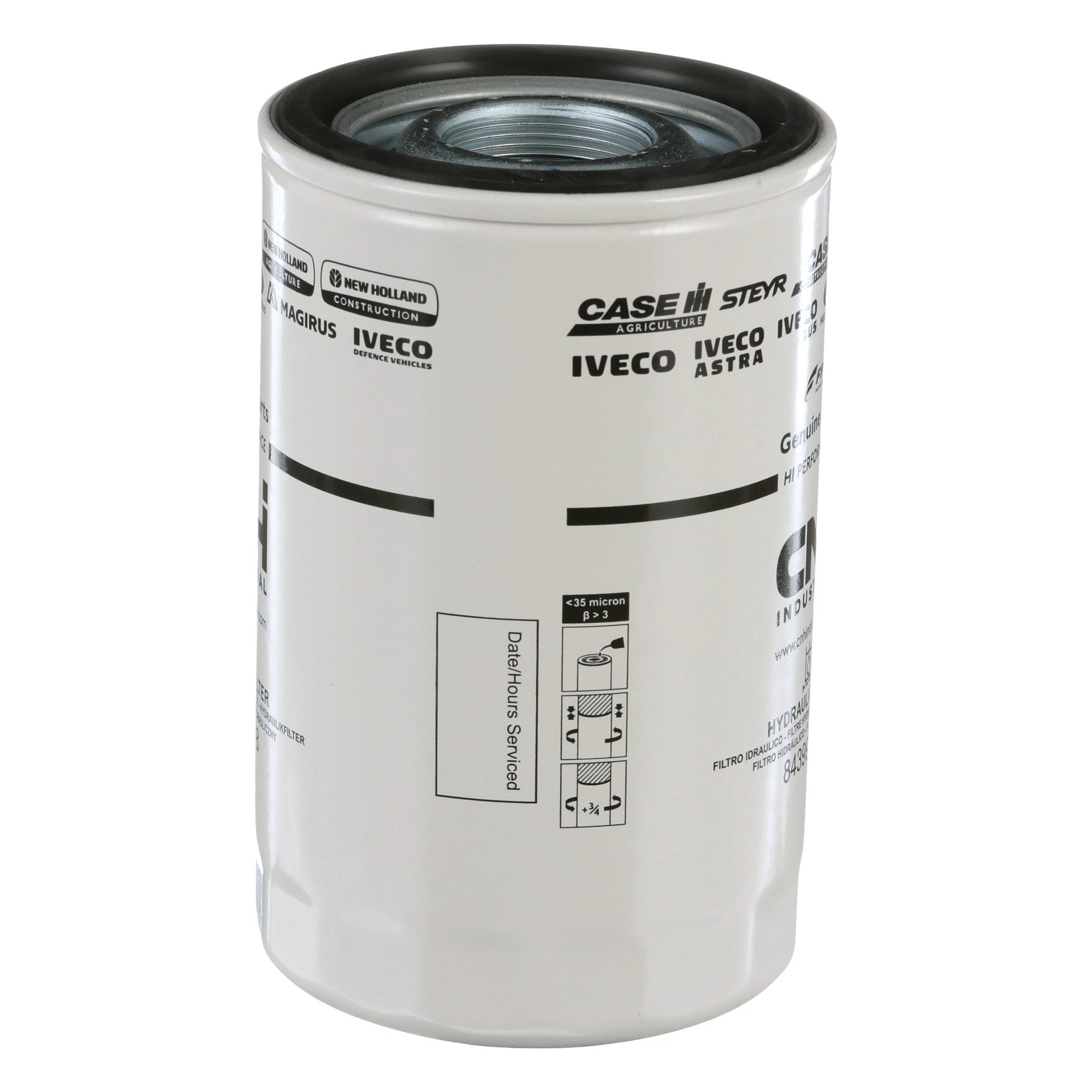 Filtro de óleo hidráulico - 108 mm DE x 179 mm C