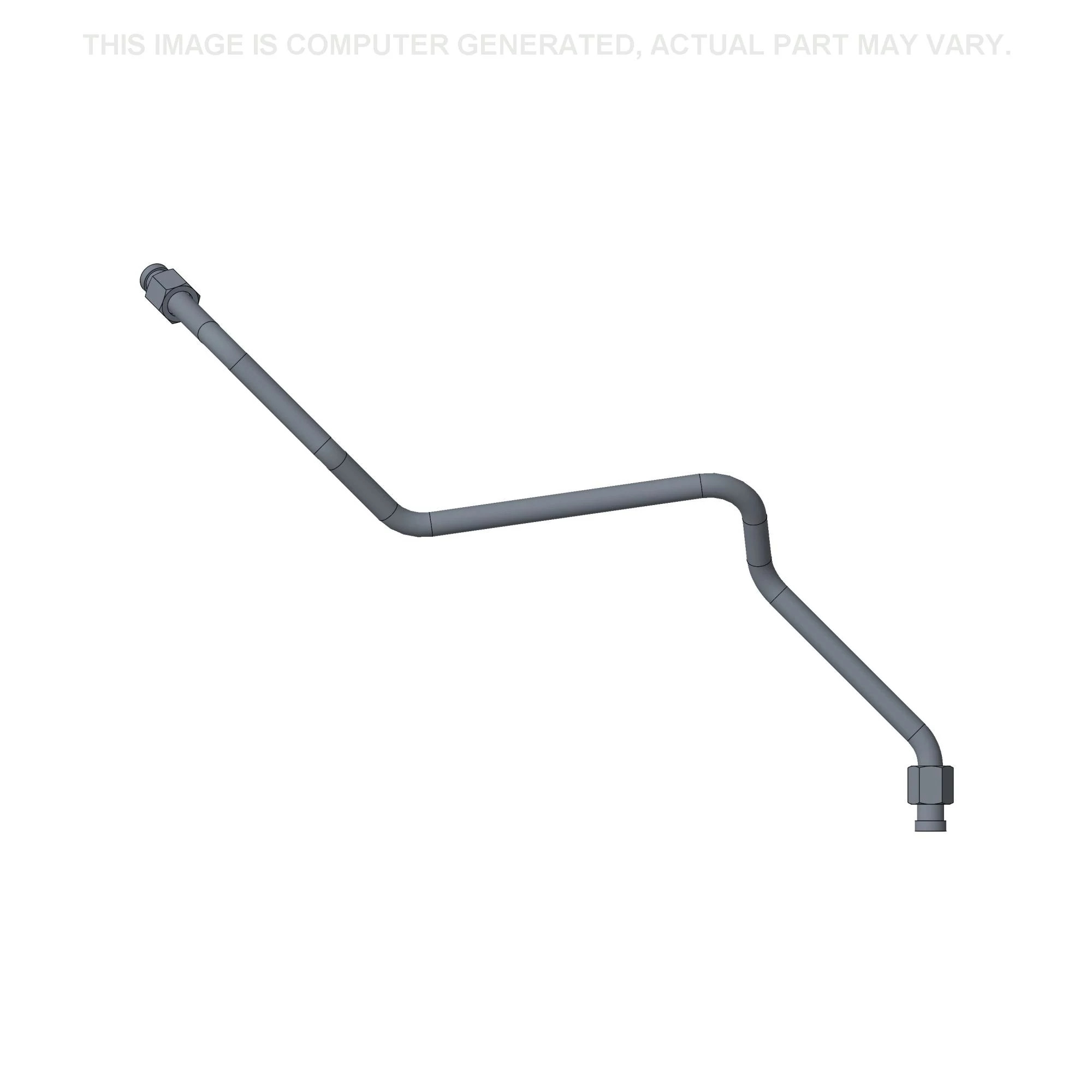 High-Flow Hydraulic Auxiliary Tube - 12.6 mm ID x 15.9 mm OD x 500 mm L