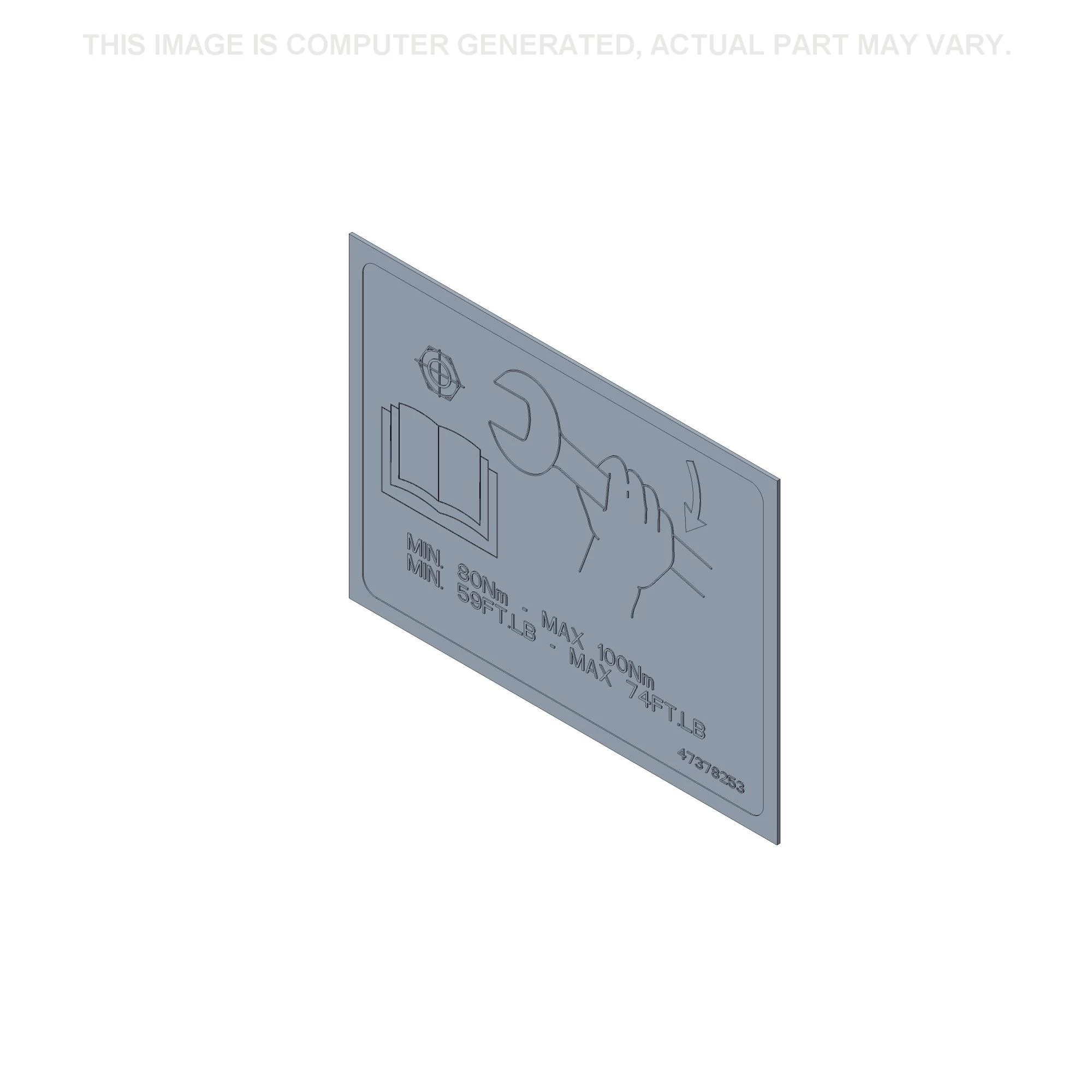 CAUTION DECAL | NEWHOLLANDAG | US | EN