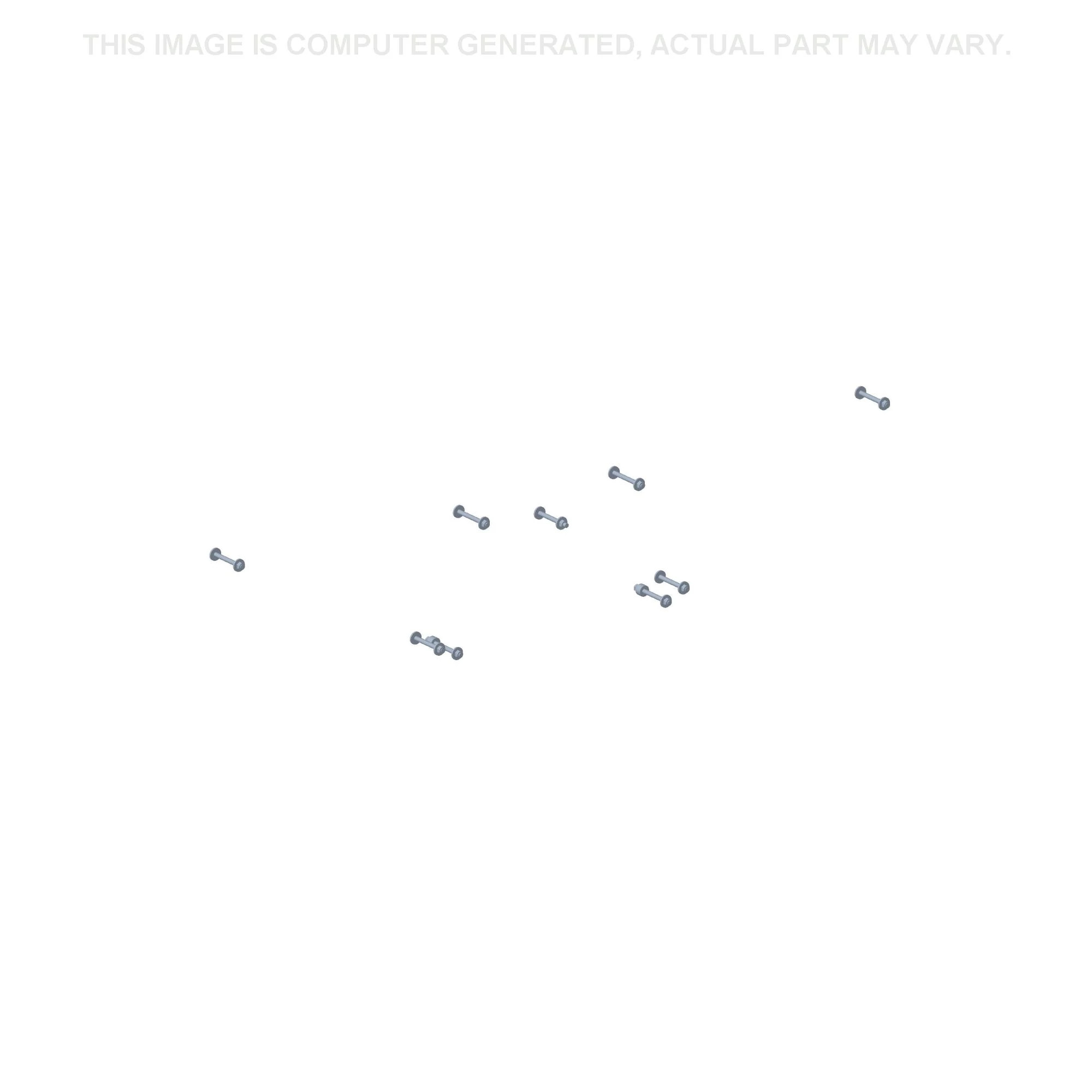 Kit de hardware de contrapeso para 1000 kg - 4 contrapesos