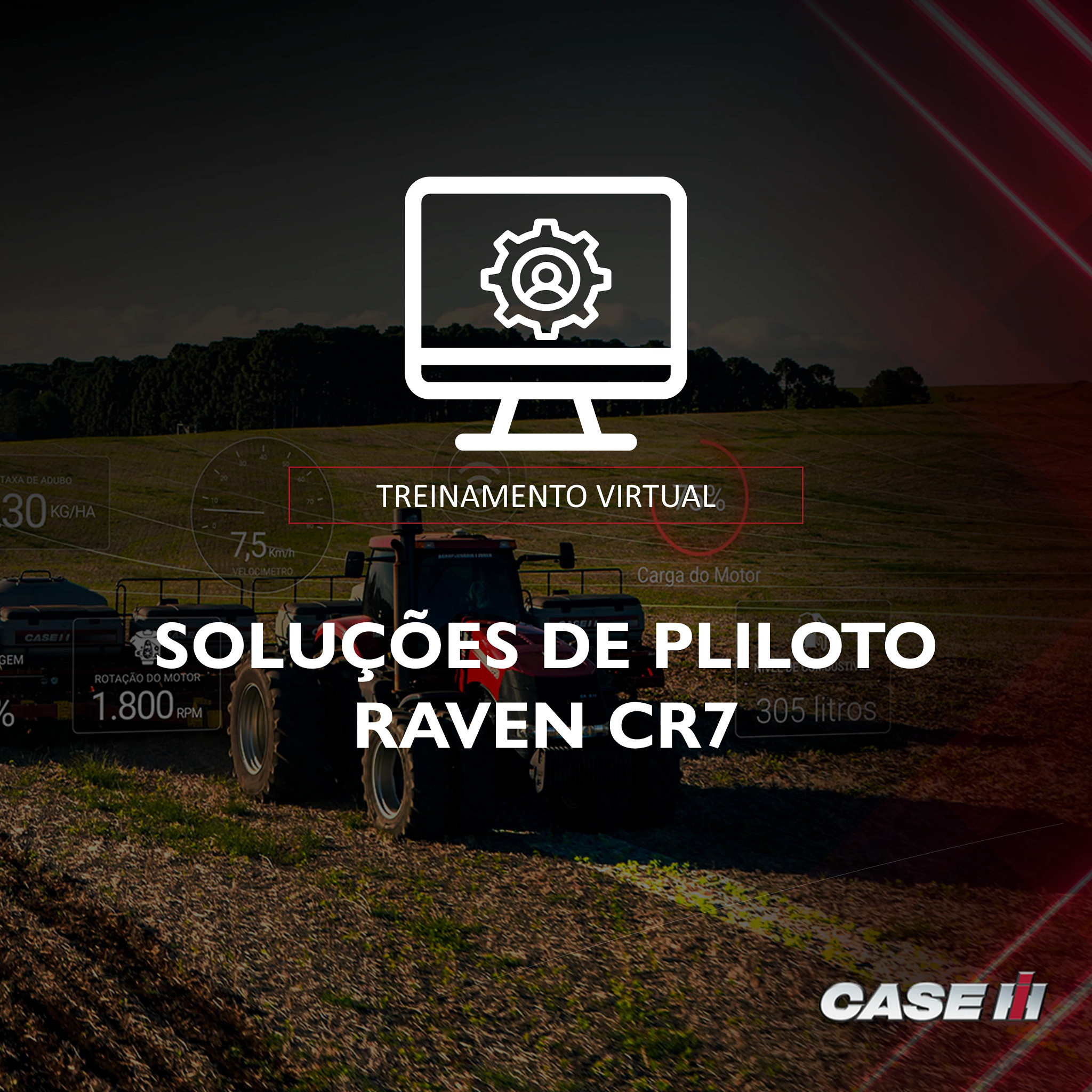 Treinamento Virtual - Solução Plantio  Raven - Monitor CR7