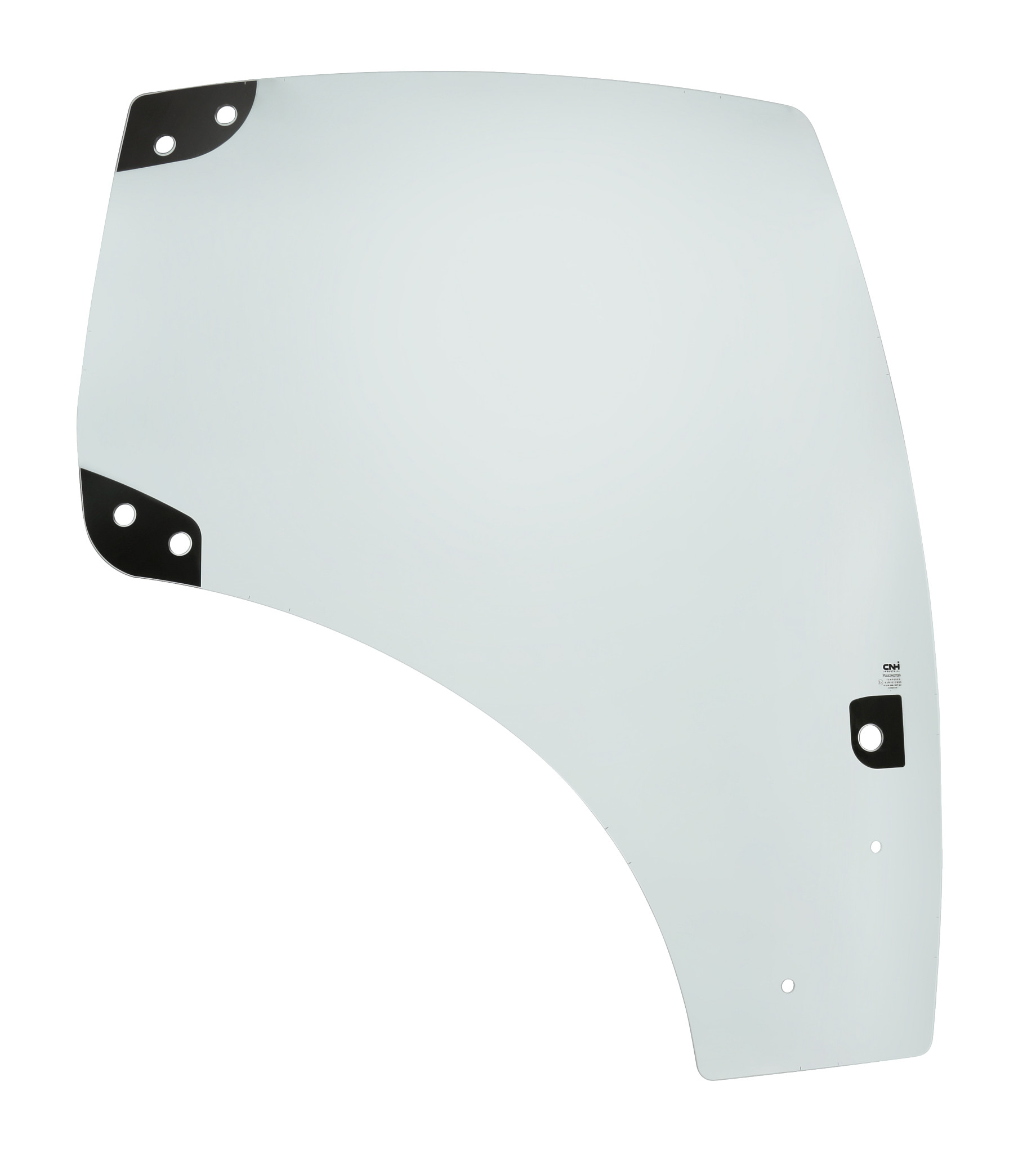 Verre bombé pour vitre de la porte droite - l 1200 mm x H 1508,30 mm x épaisseur 6 mm | NEWHOLLANDAG | FR | FR