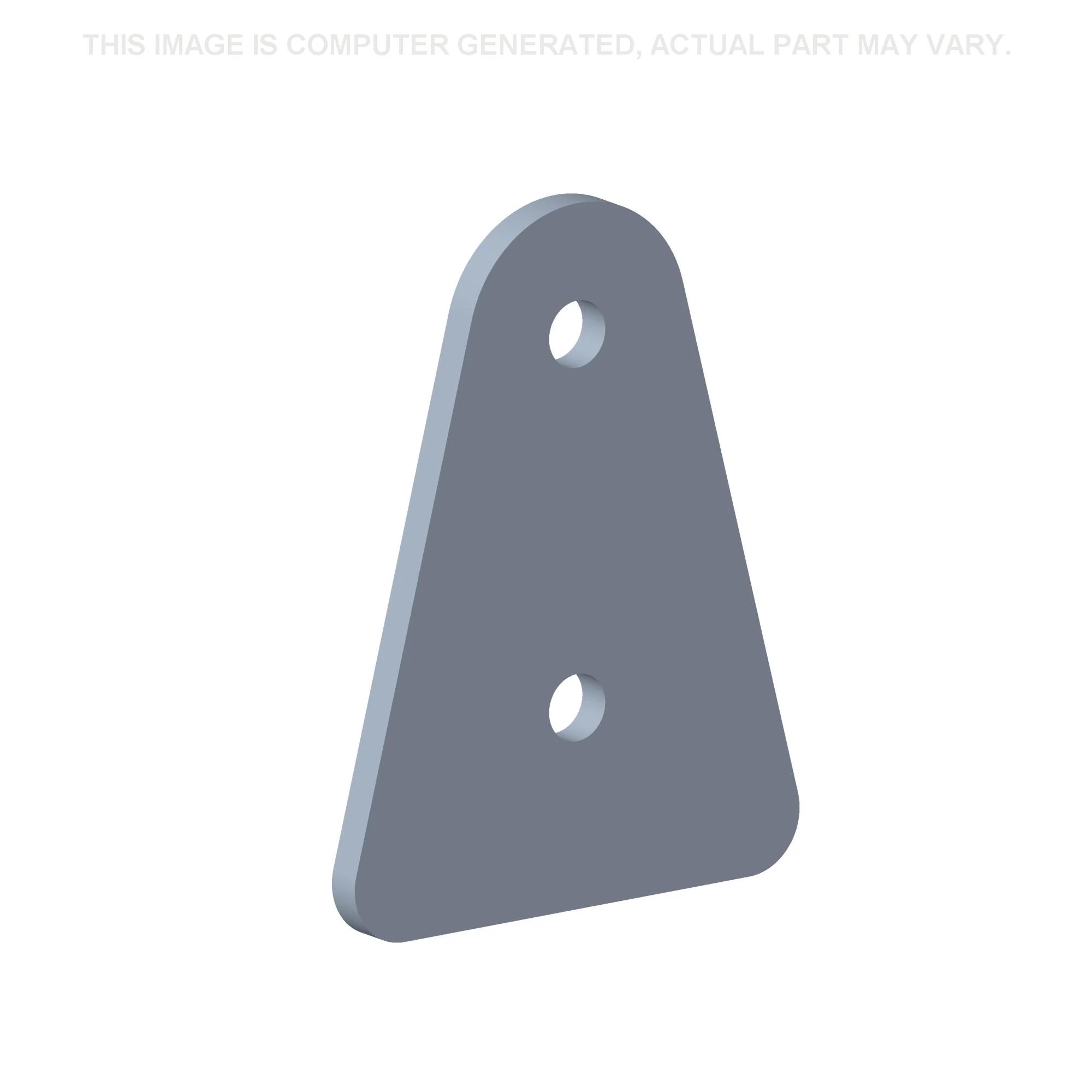 Suporte da trava da porta - 94,5 mm C x 77 mm A x 5 mm Esp | CASECE | BR | PT