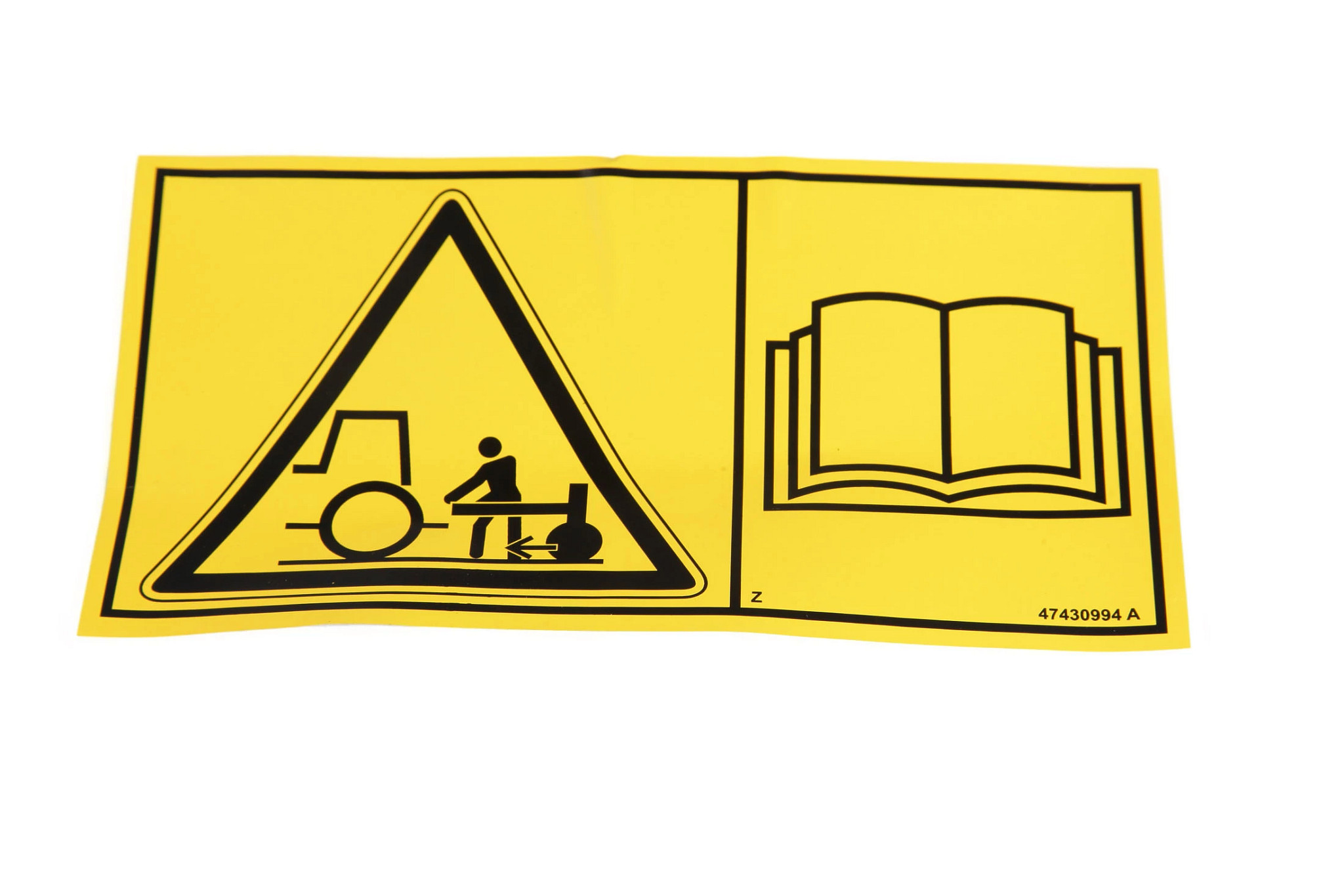 STICKER: BELANGRIJK | CASEIH | EU | NL