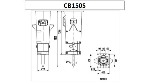 Cb150s Hydraulic Hammer | CASEIH | CA | EN