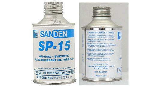 Sanden SP-15 - 8.45 oz | NEWHOLLANDAG | CA | EN