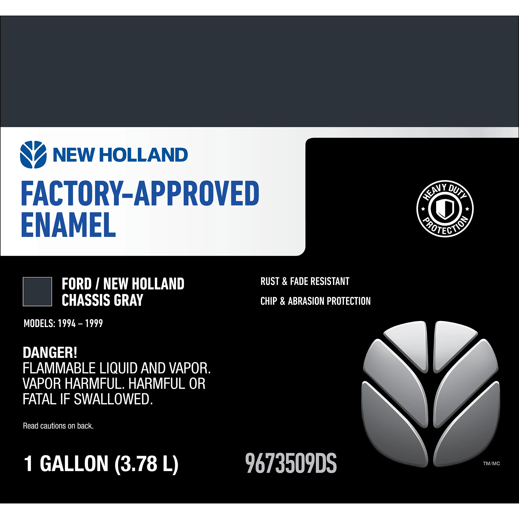 Chassis Gray Enamel Paint - 1 Gal./3.784 L Can | NEWHOLLANDCE | CA | EN