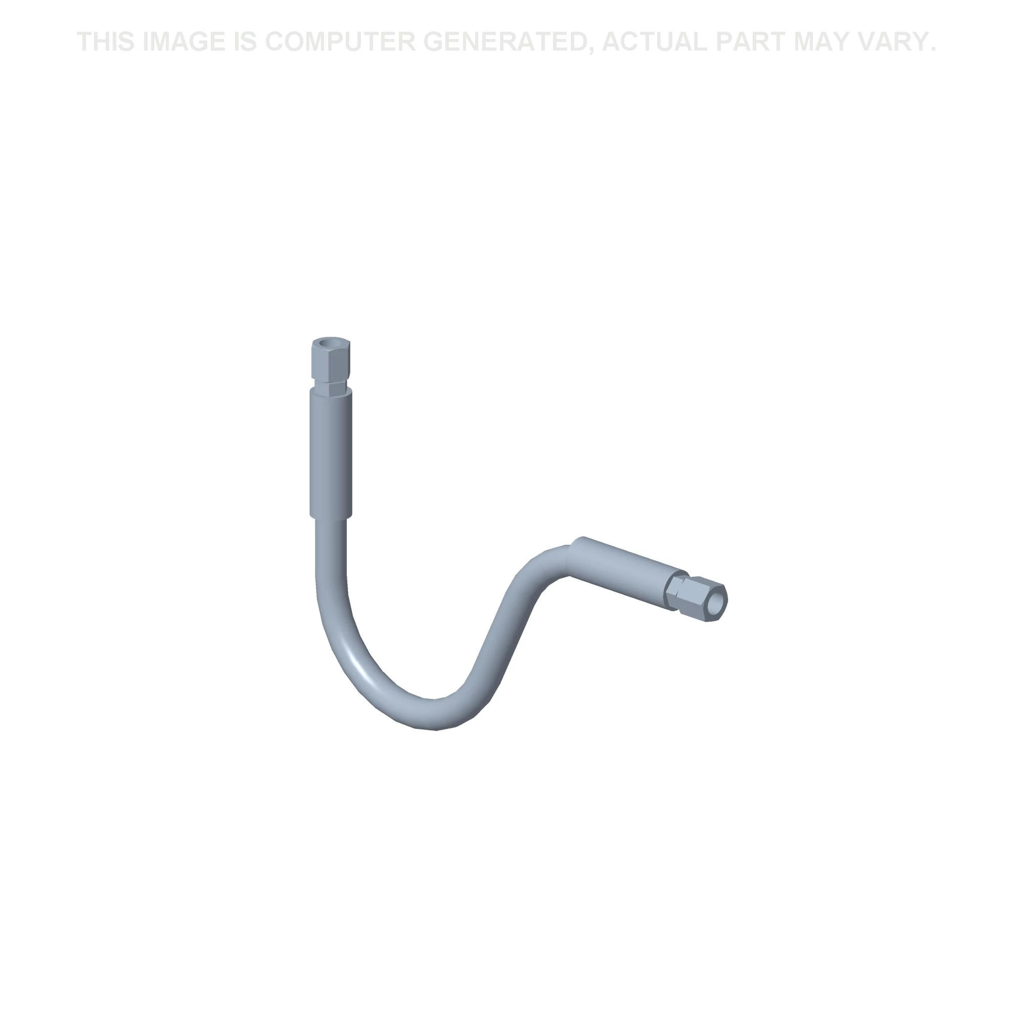 Differential Lock Hose - SAE 100R1AT - 8 mm ID x 400 mm L | NEWHOLLANDAG | BR | PT