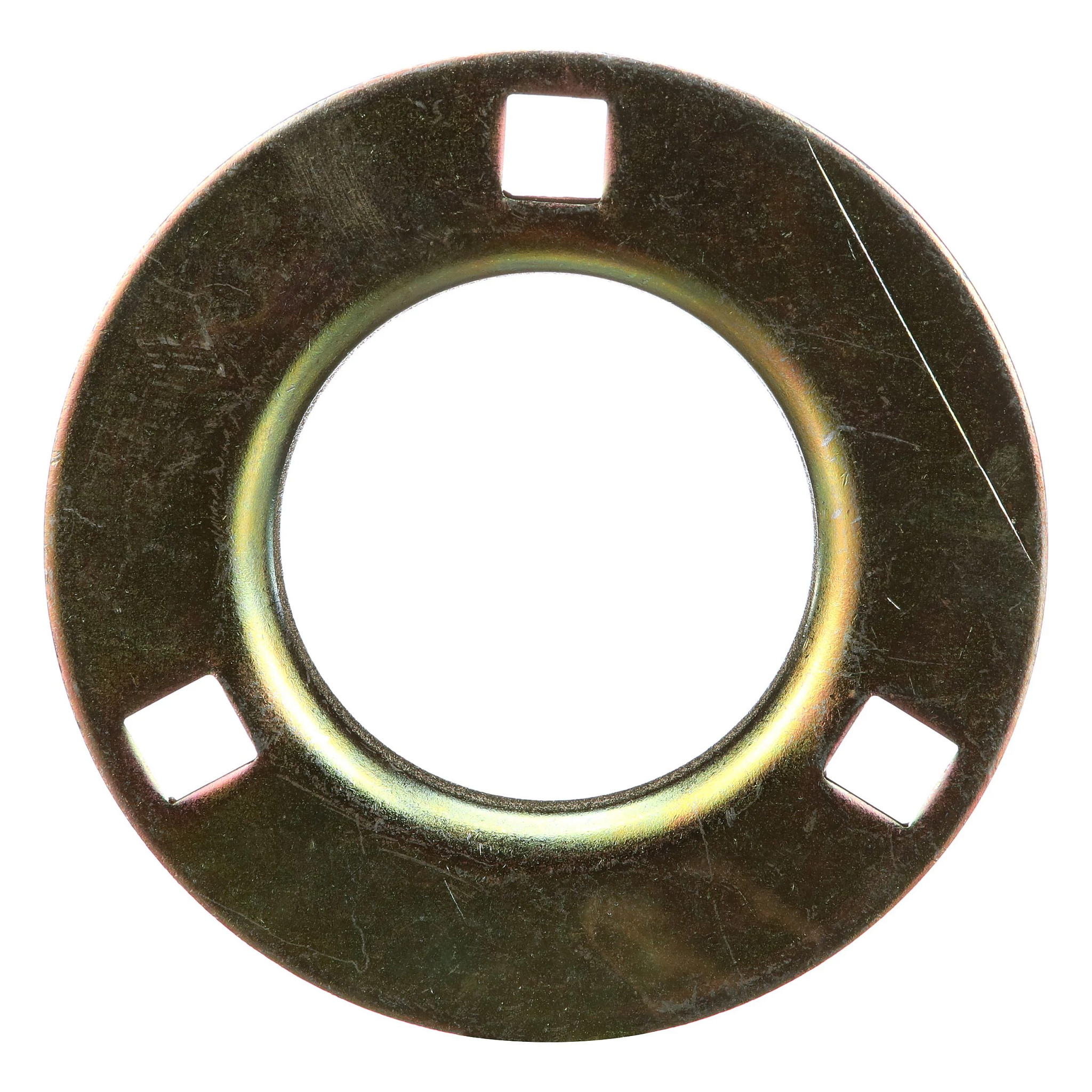 Flange para rolamento - zincado - 62 mm DI x 112 mm DE x 11 mm L