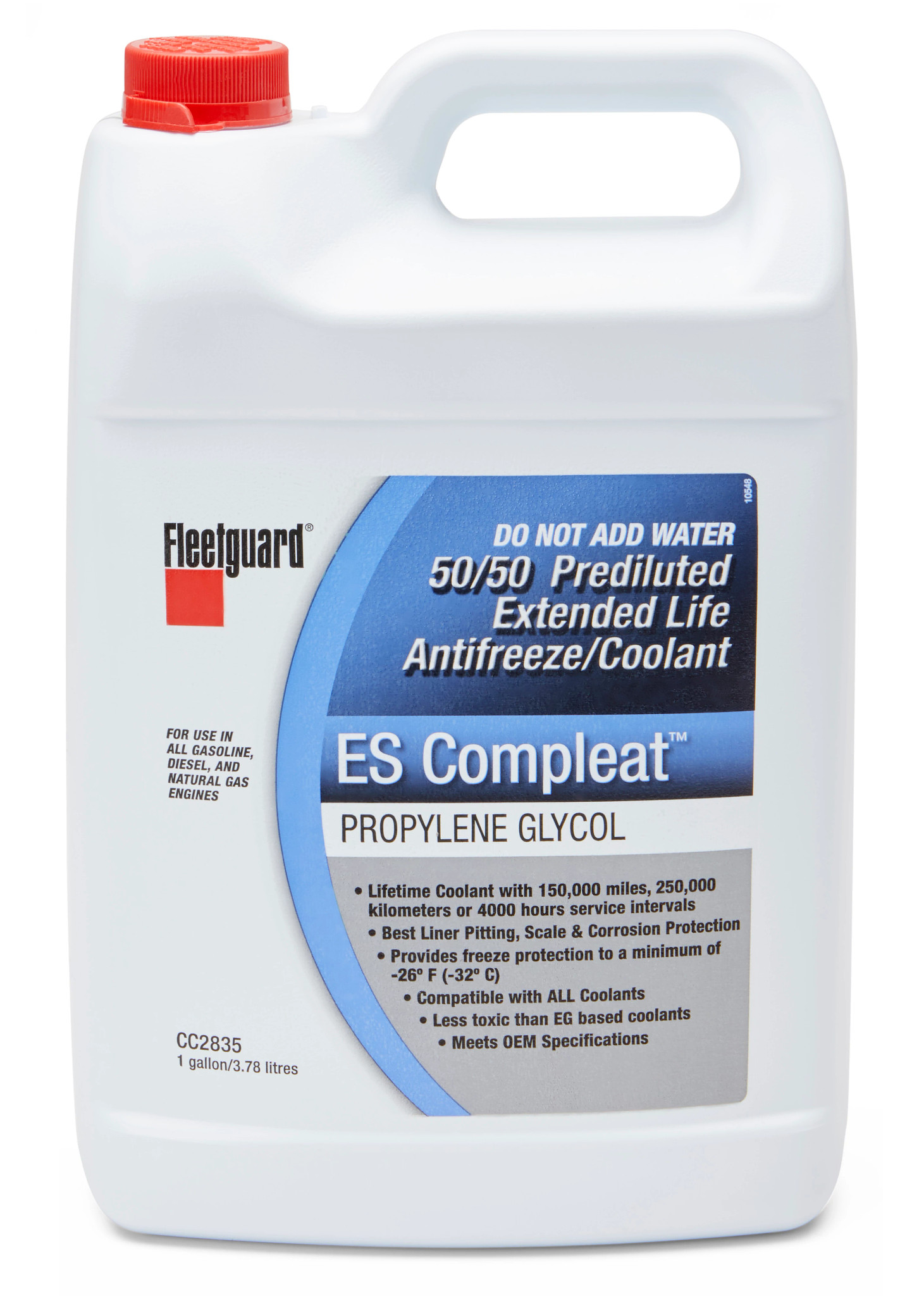 ES Compleat™ PG Premix 50/50 Antifreeze/Coolant - 1 Gal. | CASECE | CA | EN